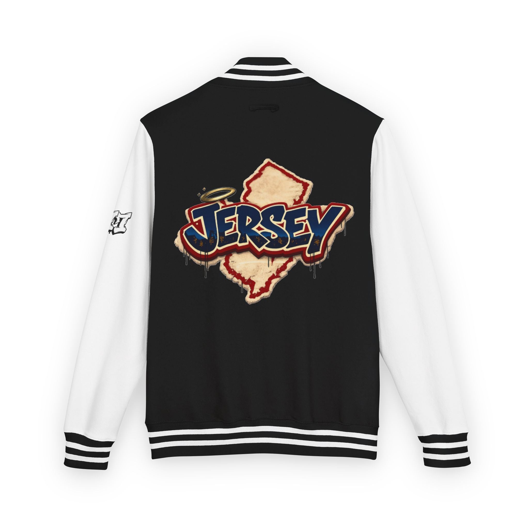 FURDreams "EWR" XII — NJ Monogram Shield Letterman Jacket