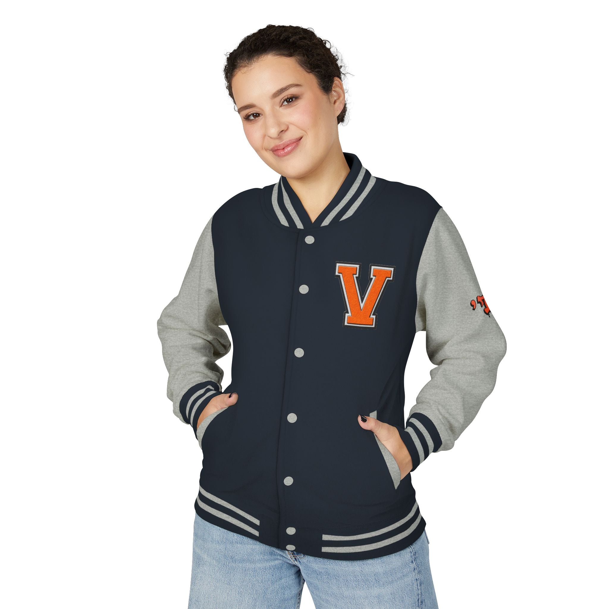FURDREAMS "RIC" I Graffiti Shield Letterman Jacket
