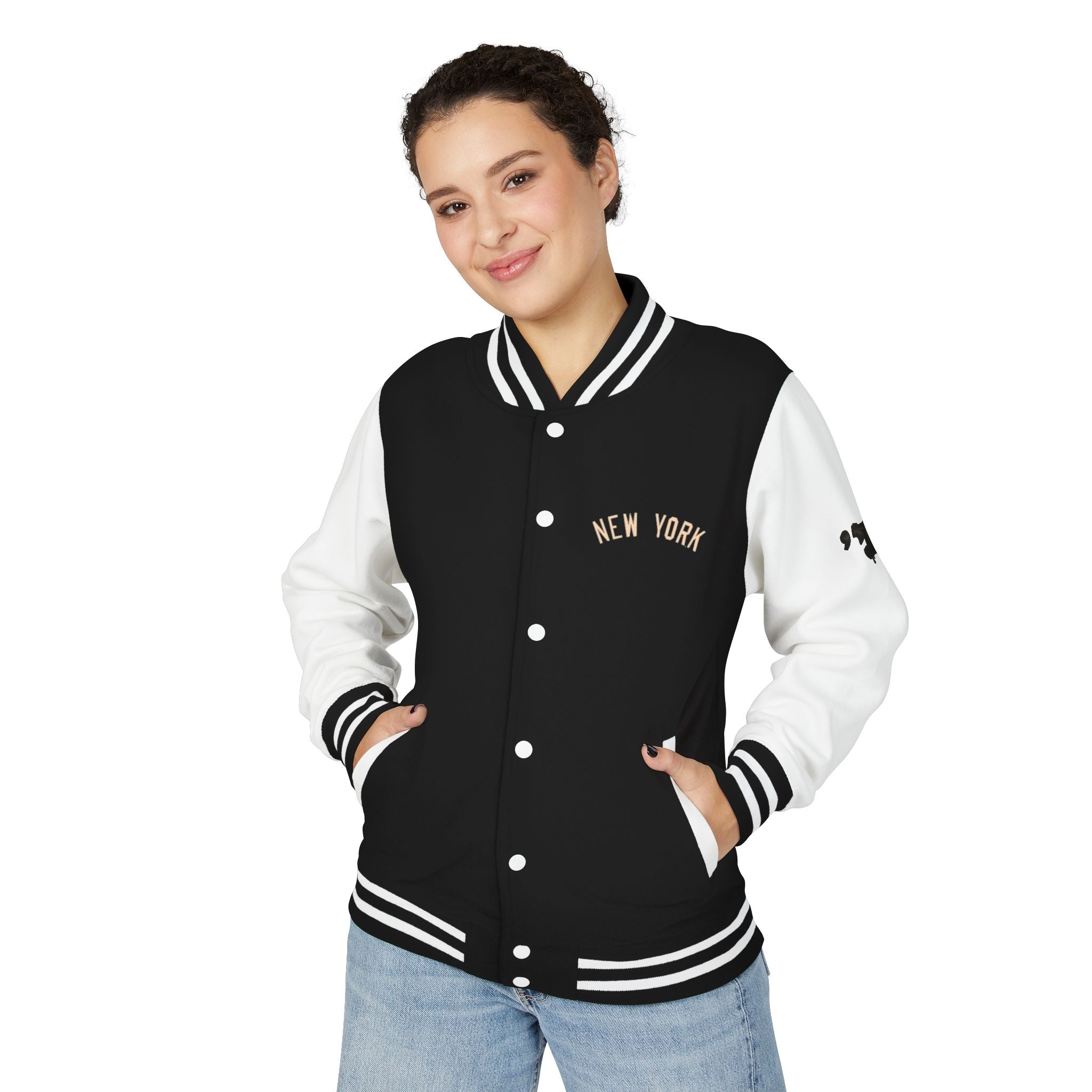 FURDreams "NYC" IV Graffiti Shield Letterman Jacket