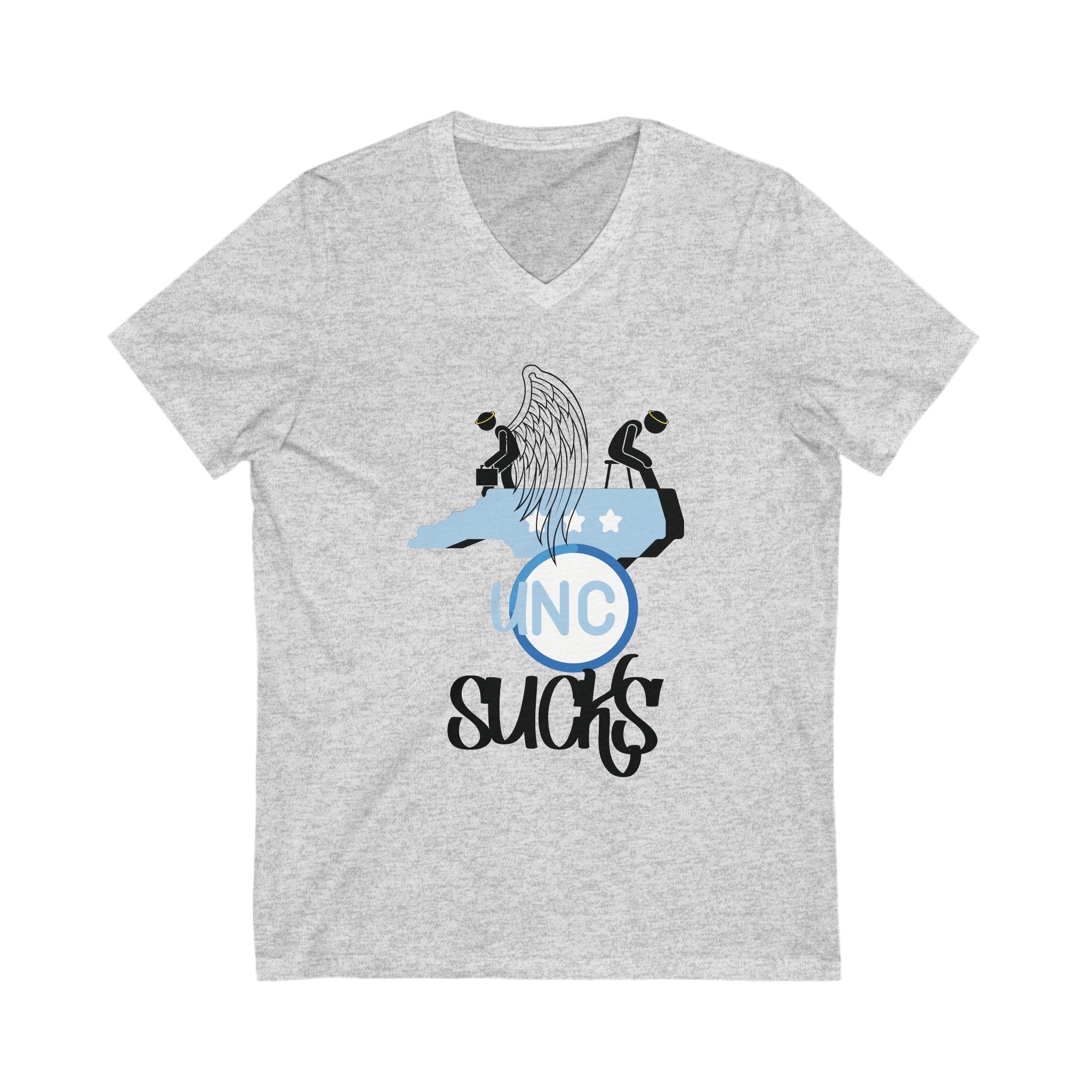 FURDreams “UNC Sucks” I V-Neck Tee Shirt