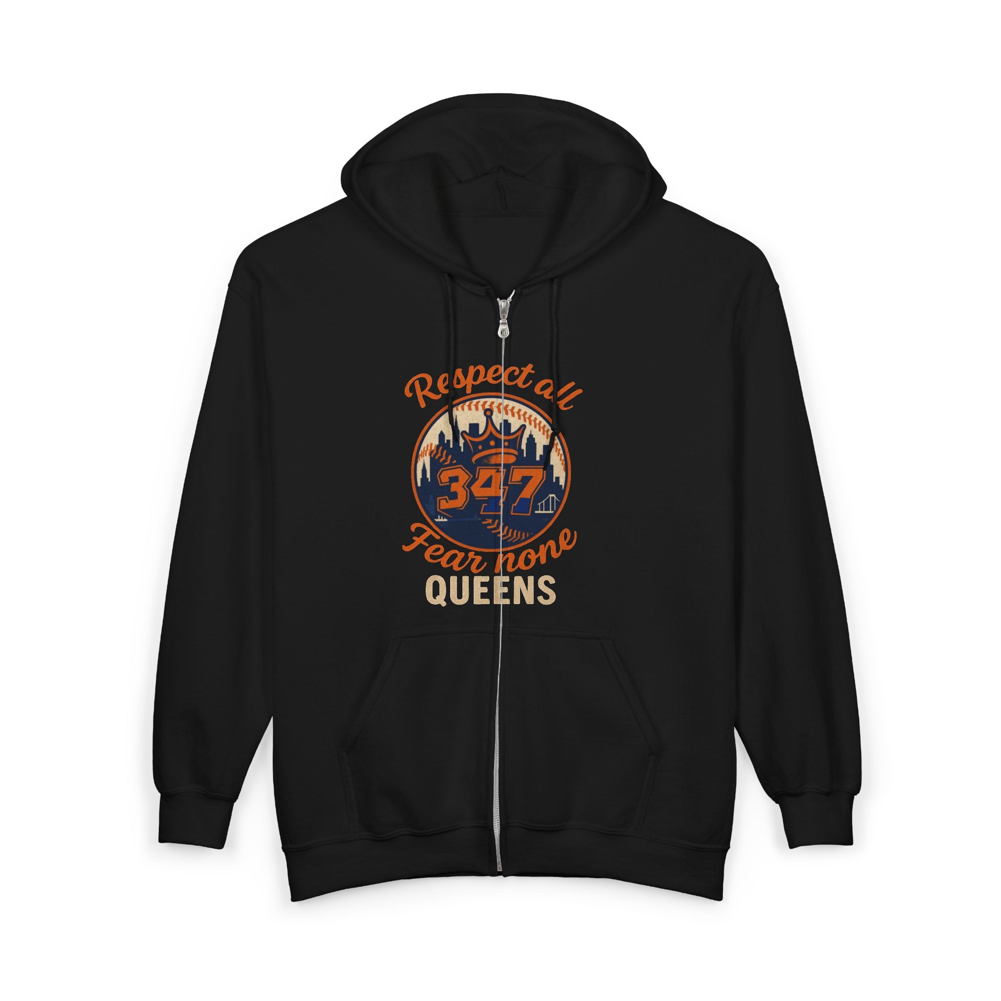 FURDreams “NYC OGTiktok IV” Unisex Full Zip Hoodie for Warmth and Style