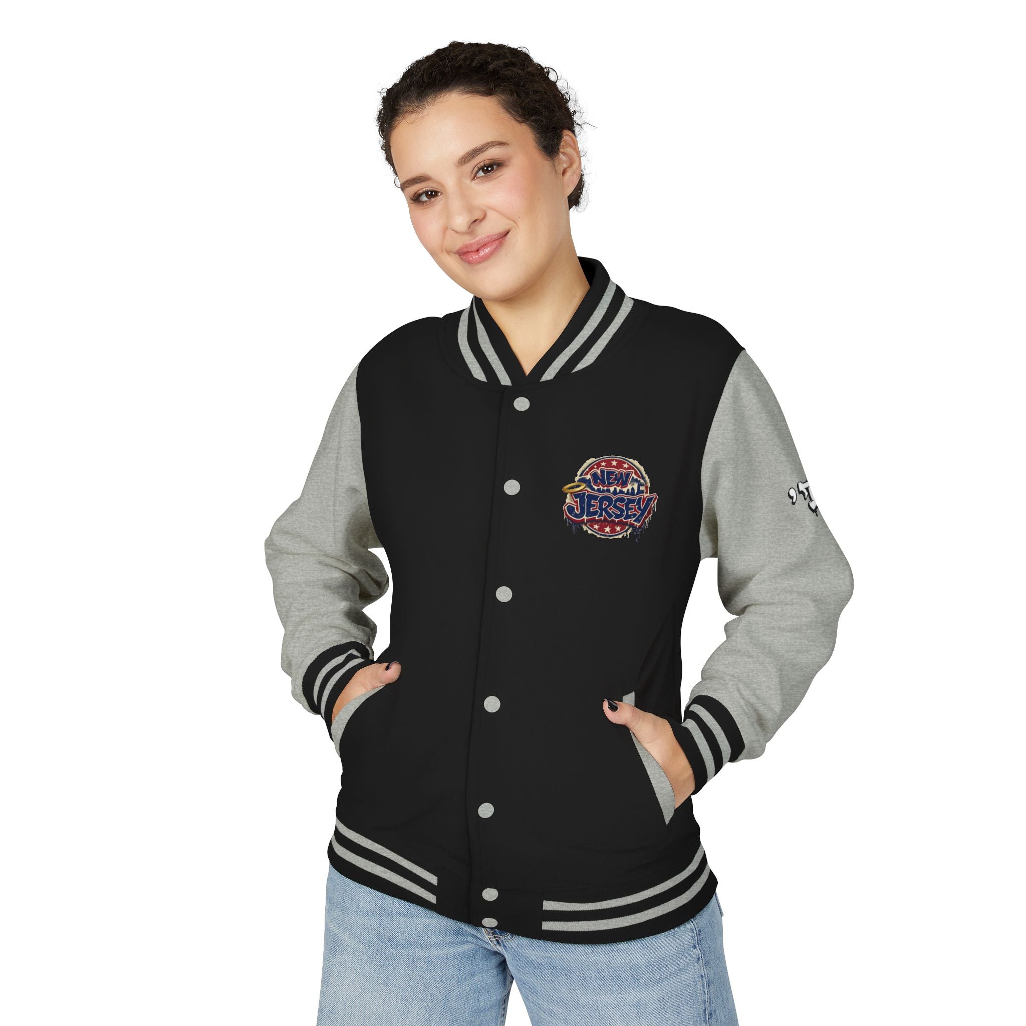 FURDREAMS “EWR” VIII Graffiti Shield Letterman Jacket