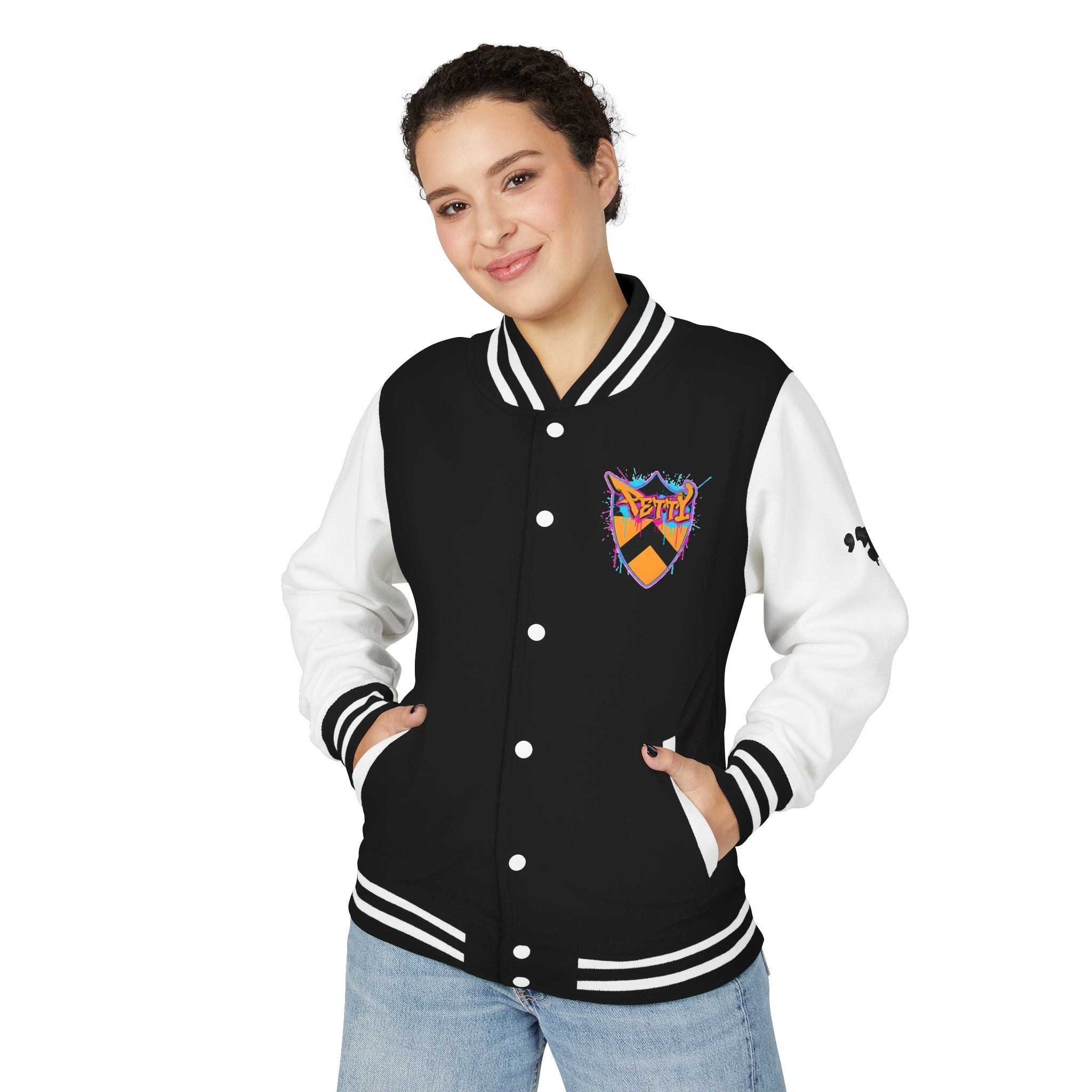 FURDREAMS "EWR" IV Graffiti Shield Letterman Jacket