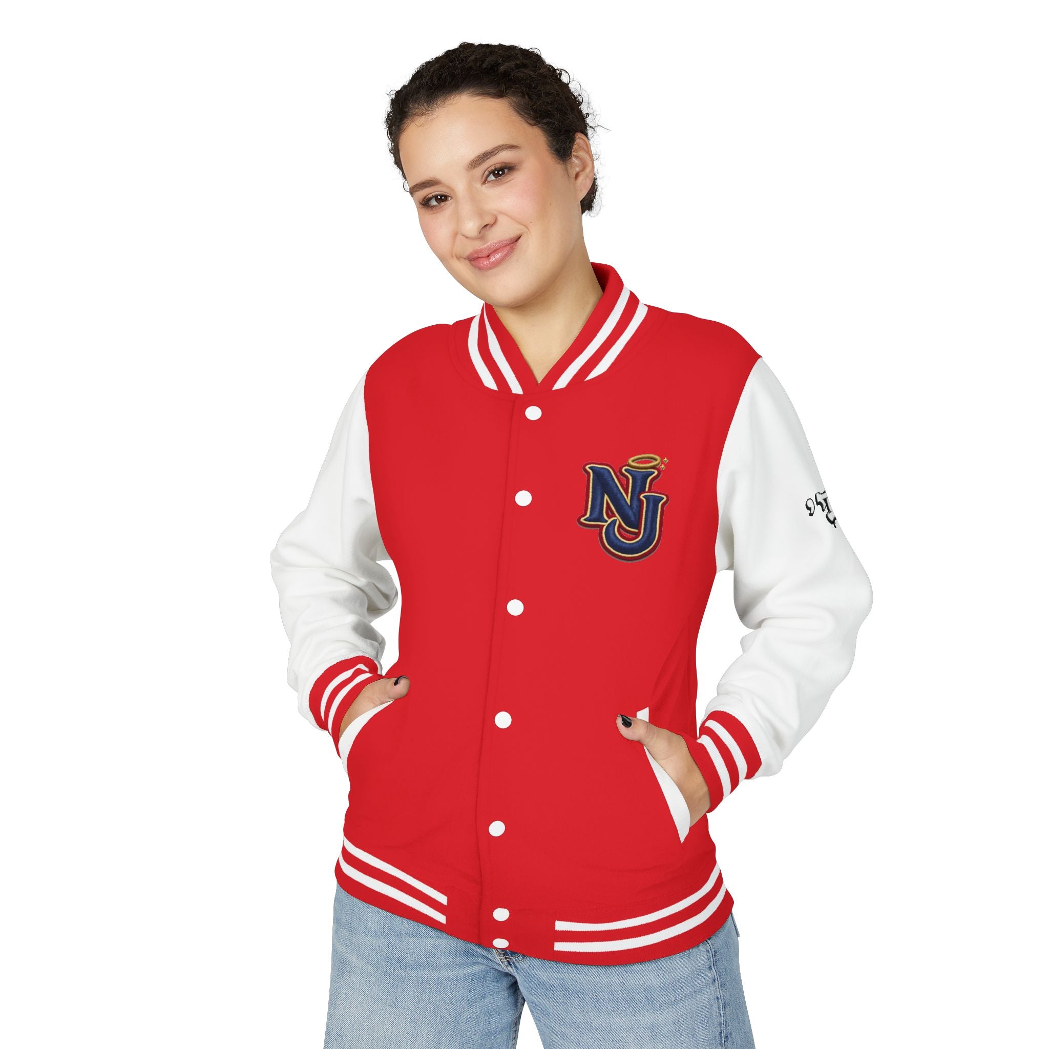 FURDREAMS “EWR” VIII Graffiti Shield Letterman Jacket