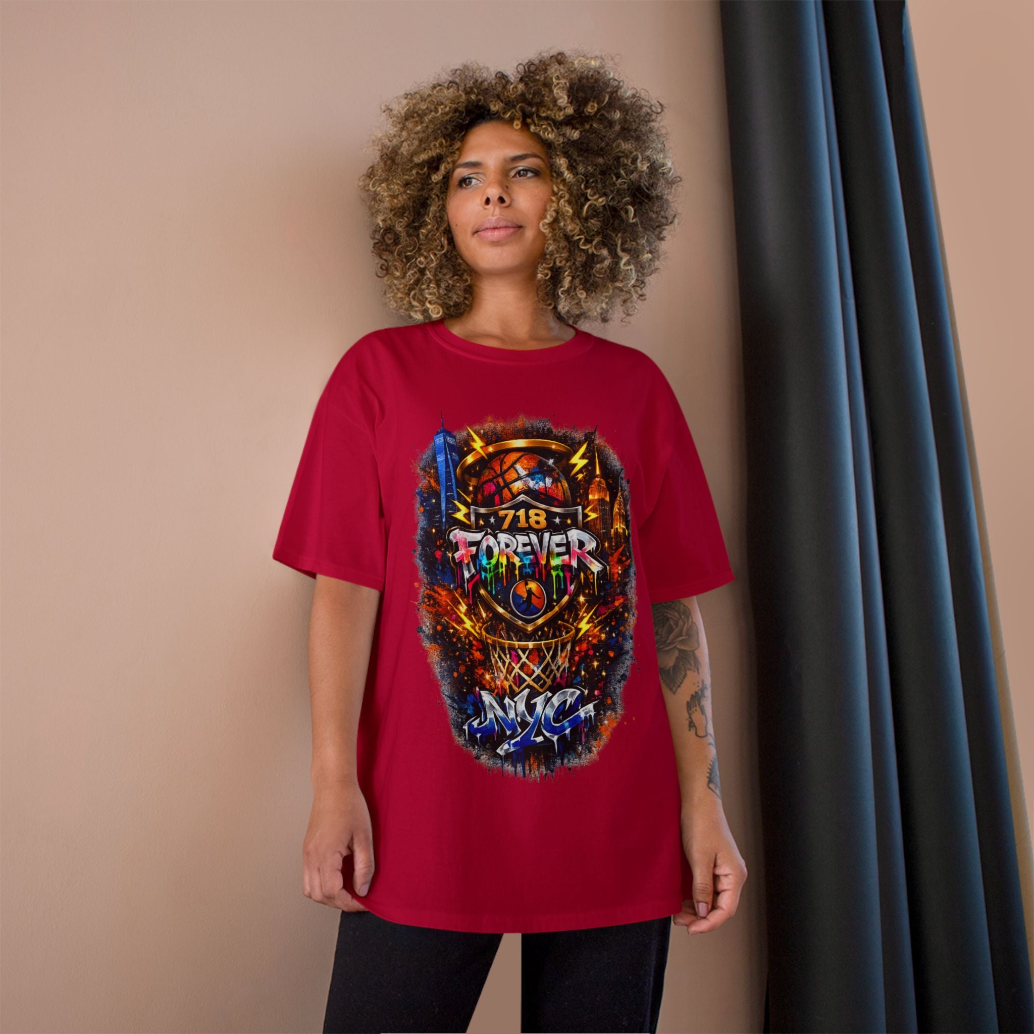 FURDreams “NYC718d” 2026 Championship Graffiti Champion T‑Shirt