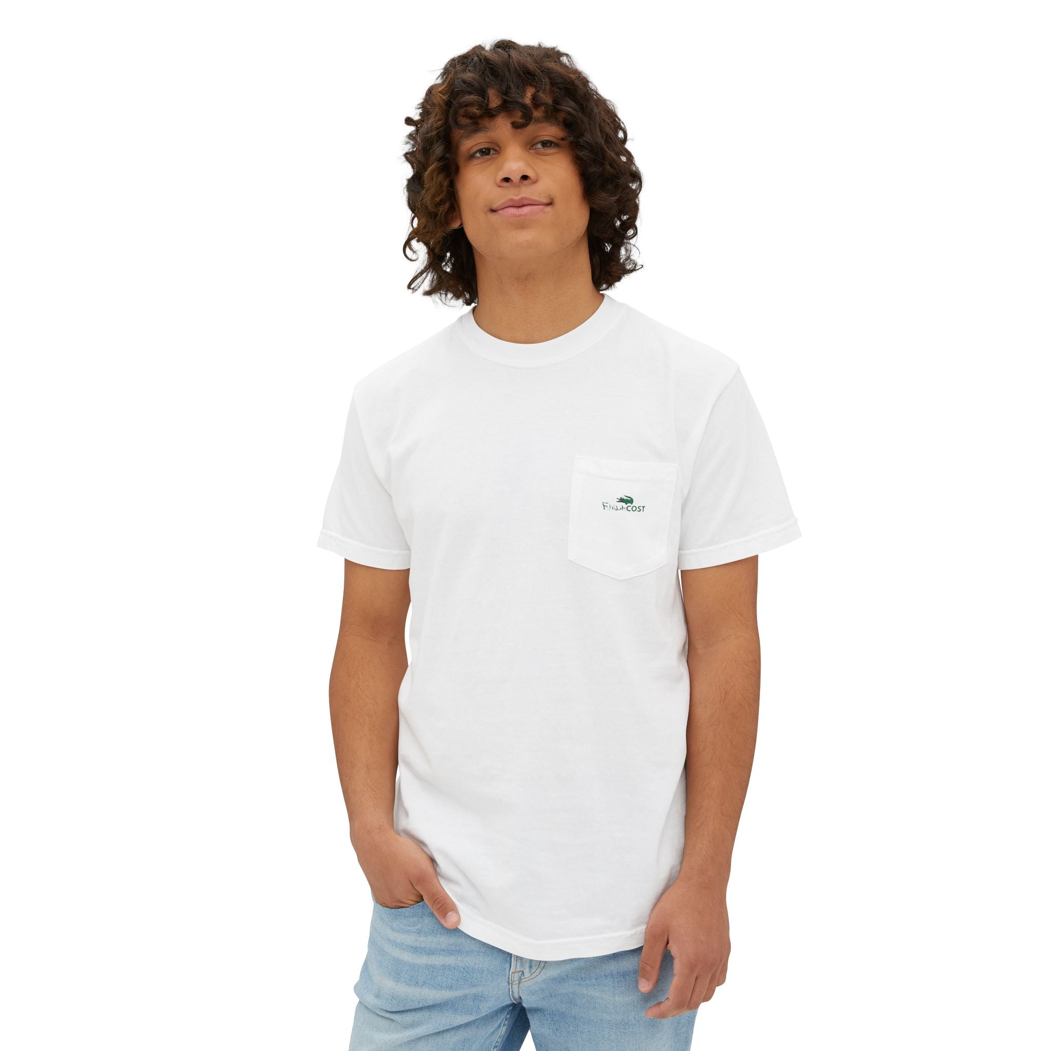 FURDREAMS Originals “FUKDACOST” Unisex Garment-Dyed Pocket T-Shirt