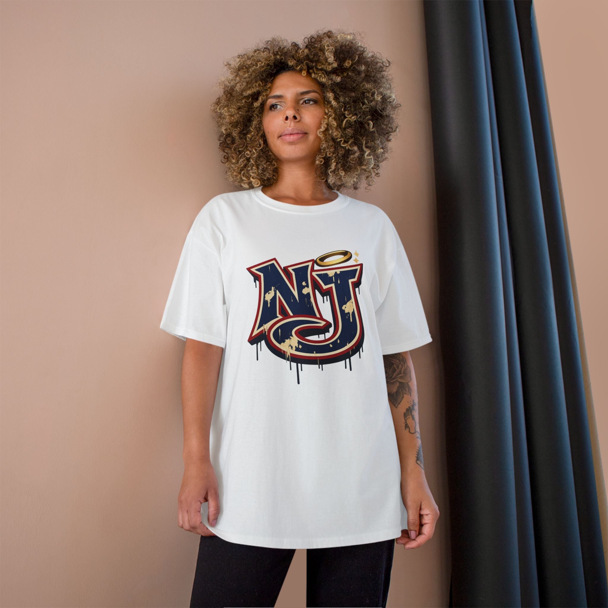 FURDreams "EWR" XII — NJ Drip Monogram Tee