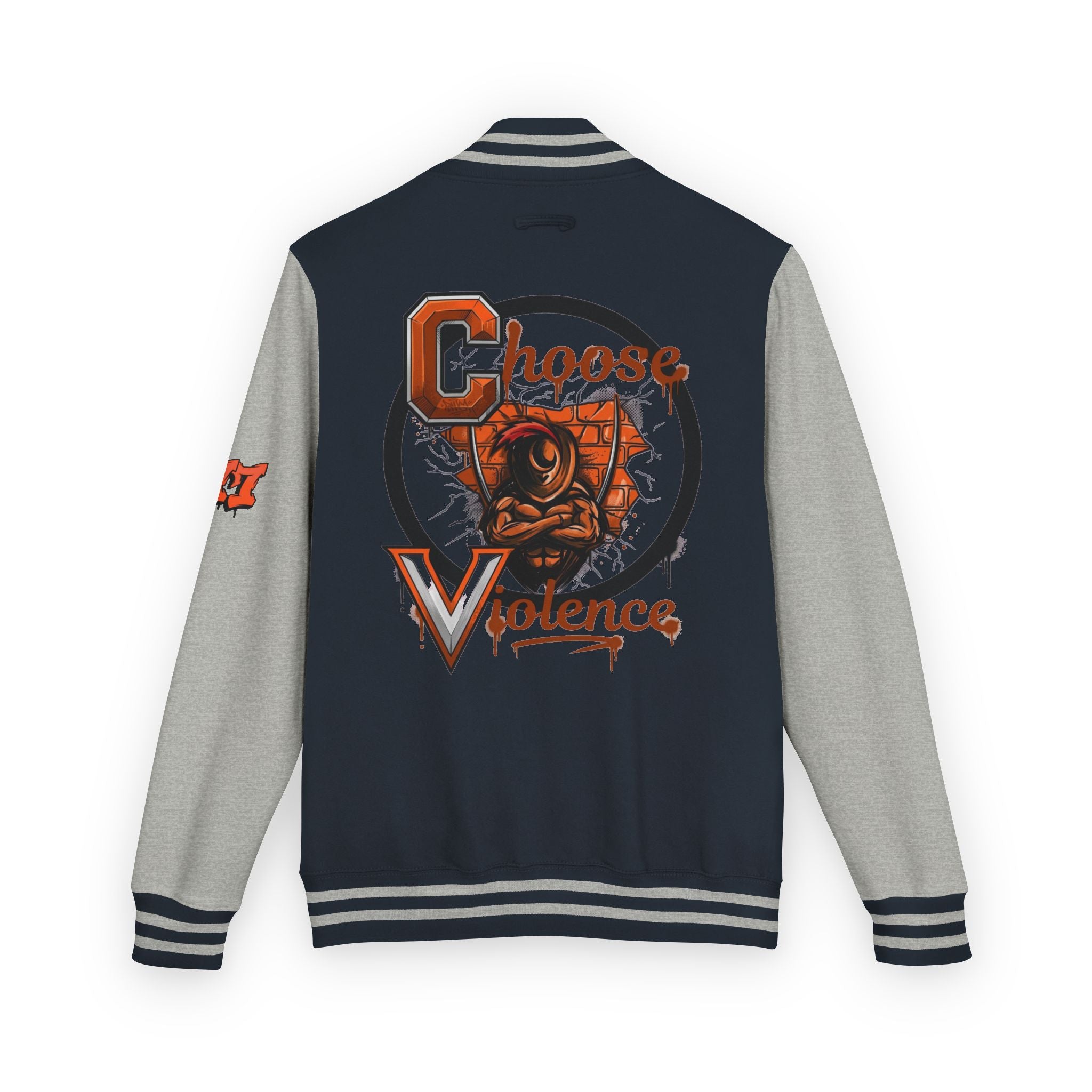 FURDREAMS "RIC" I Graffiti Shield Letterman Jacket