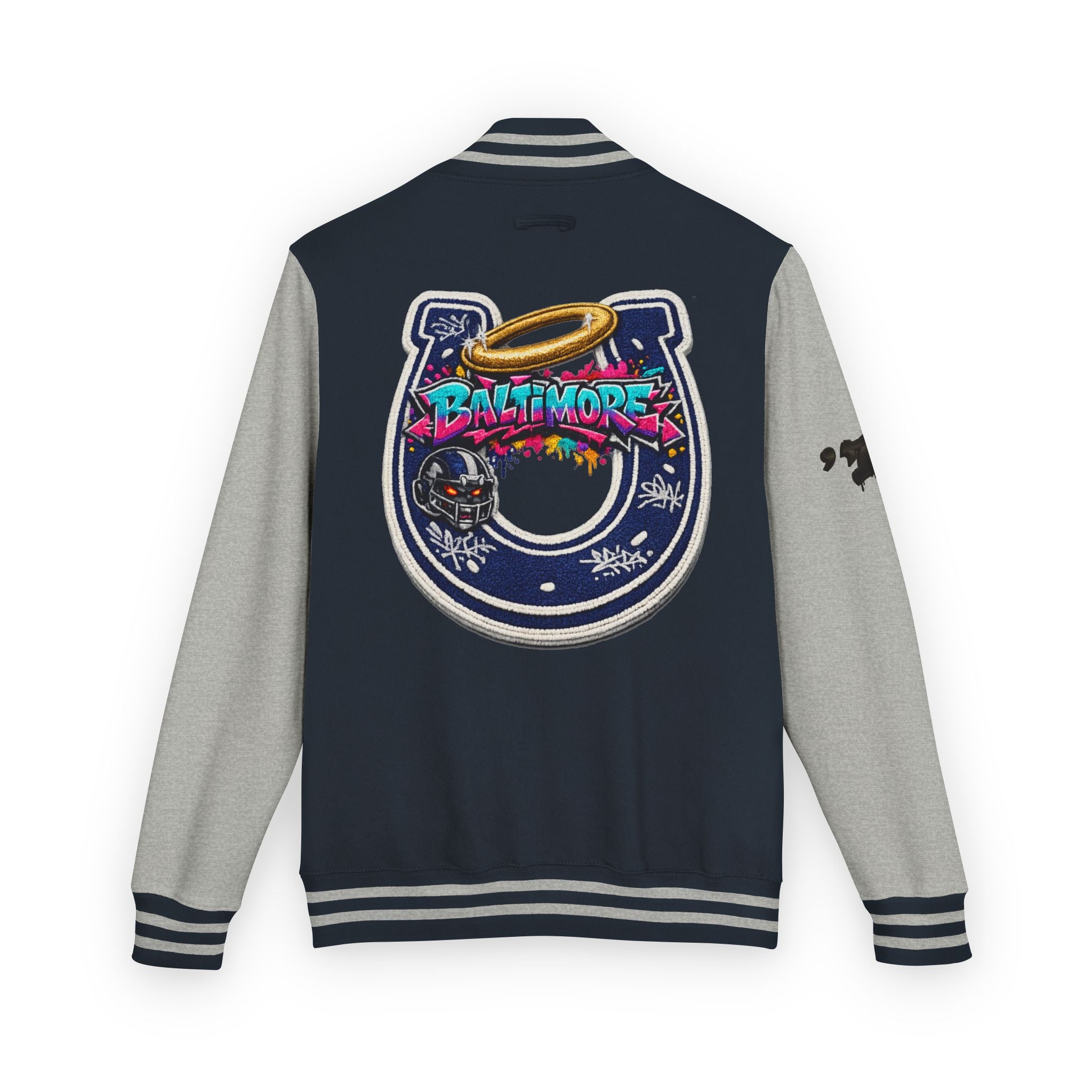 FURDreams “Baltimore” Collegiate Chest Letterman Jacket — Varsity Streetwear