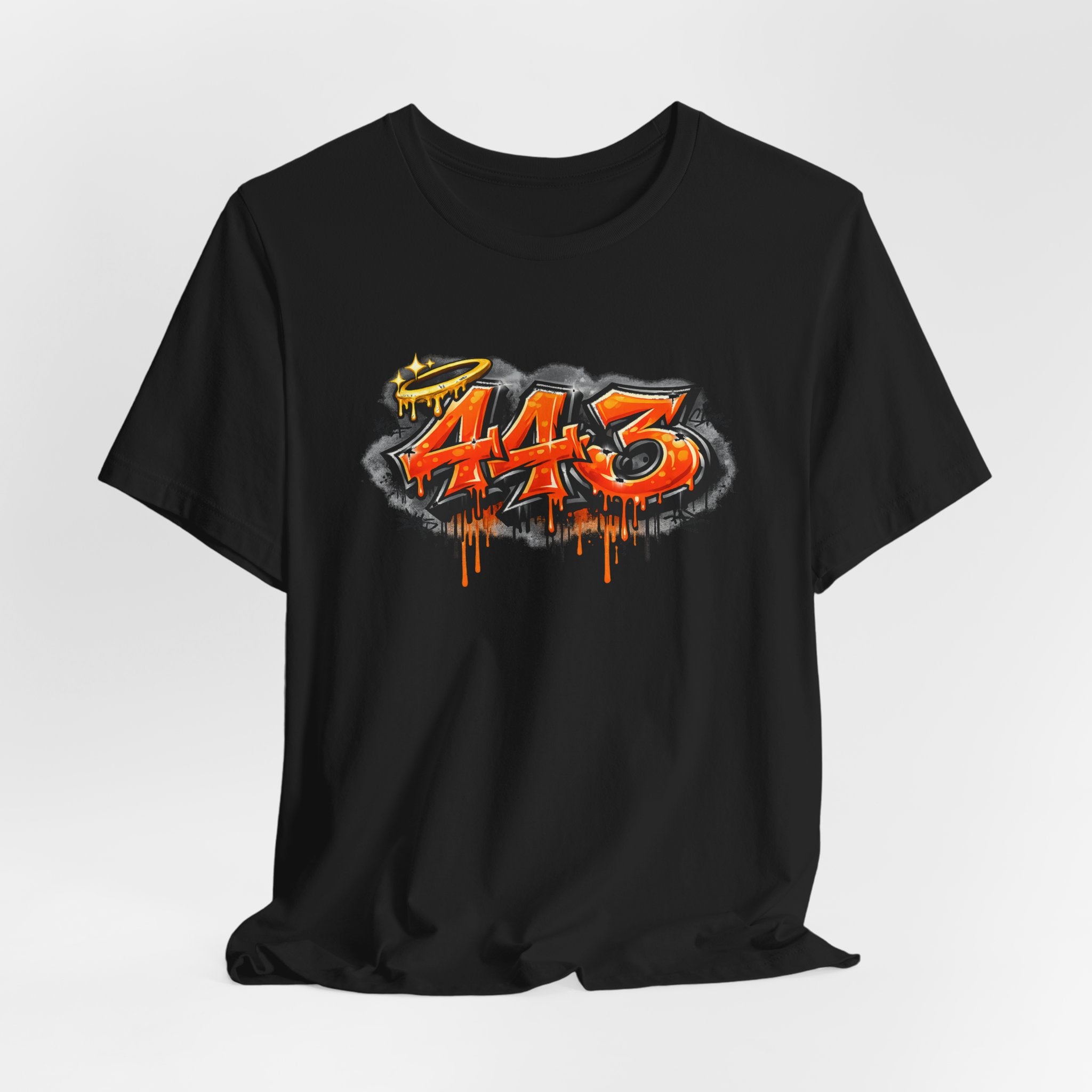 FURDreams “443” Graffiti Tee — Urban Streetwear T‑Shirt