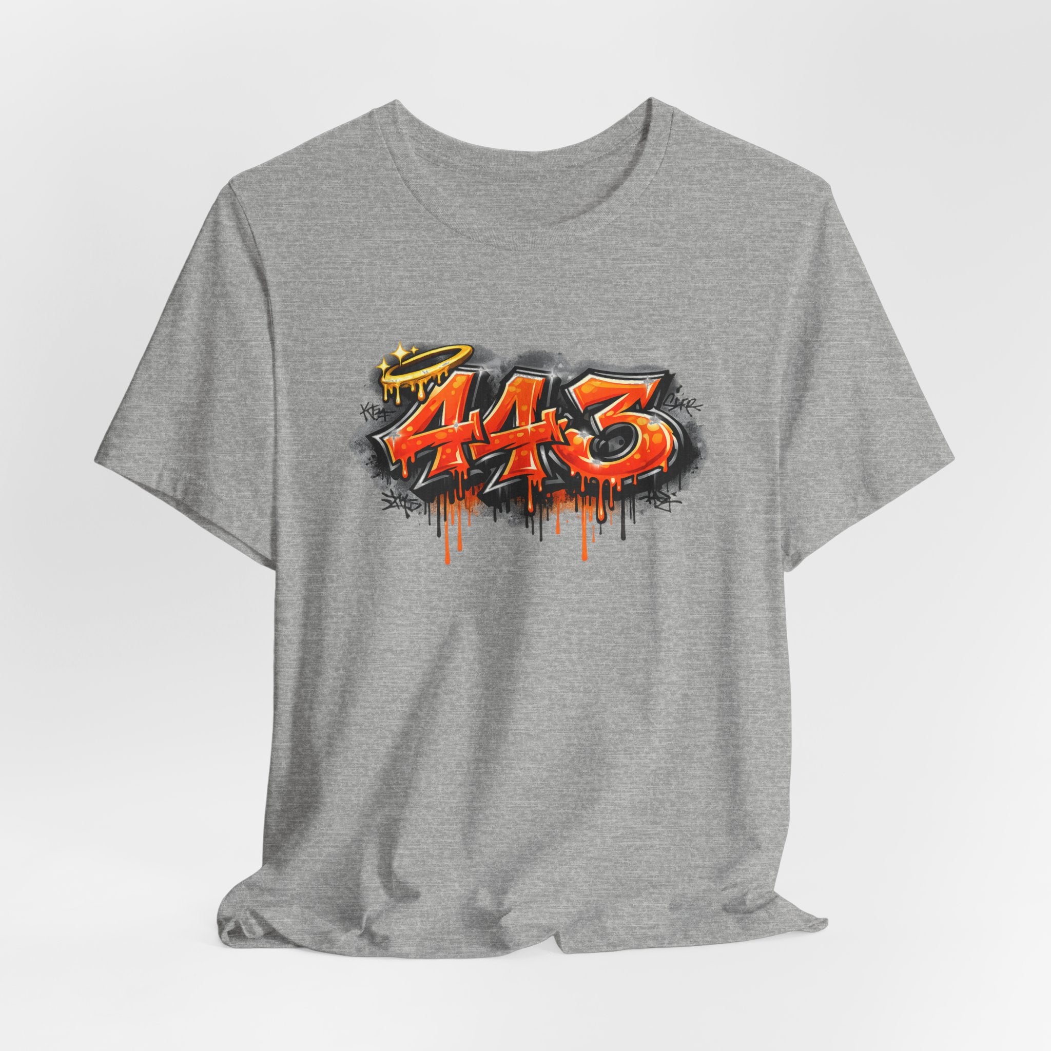 FURDreams “443” Graffiti Tee — Urban Streetwear T‑Shirt