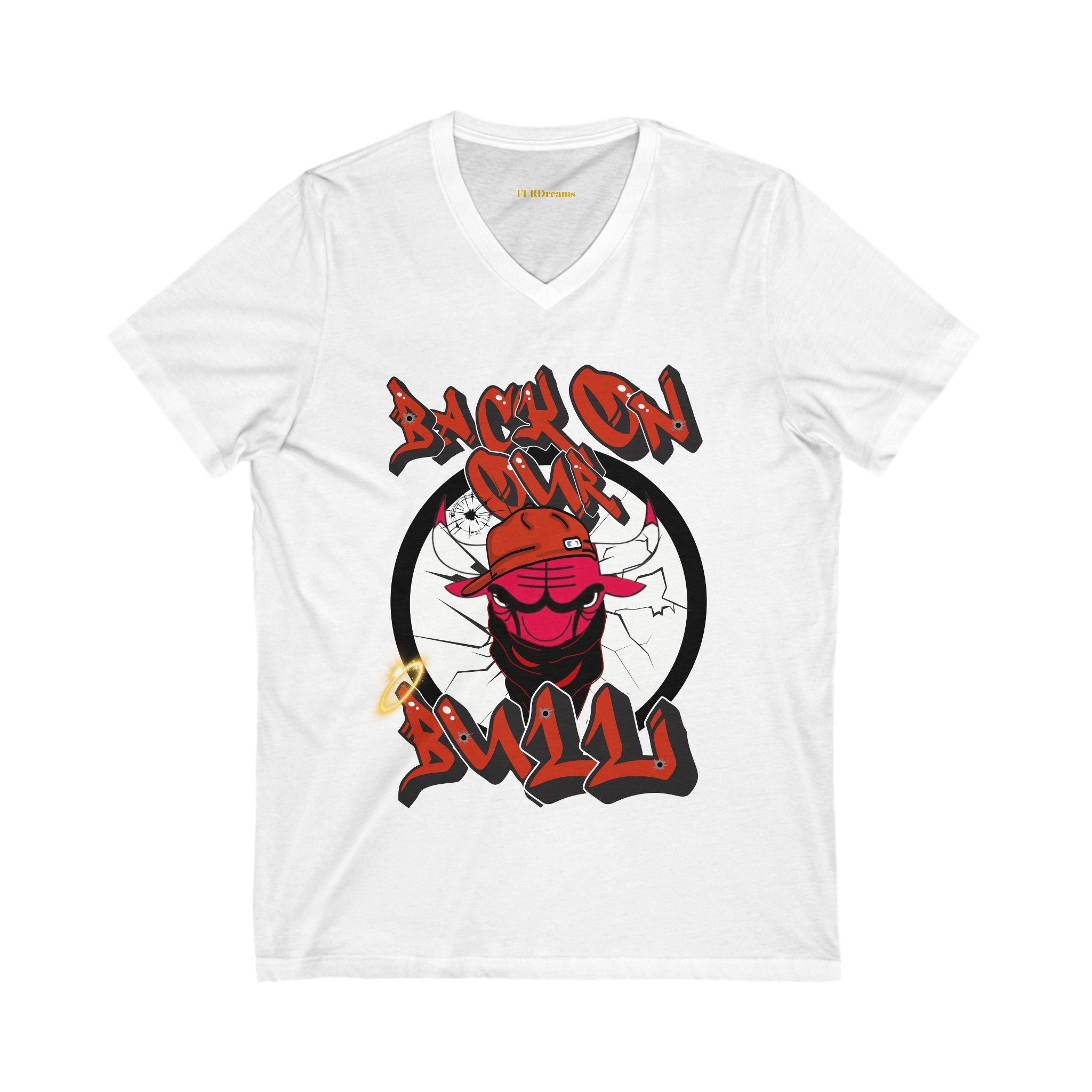 FURDreams NBA “ORD” XII Unisex Jersey Short Sleeve V-Neck Tee