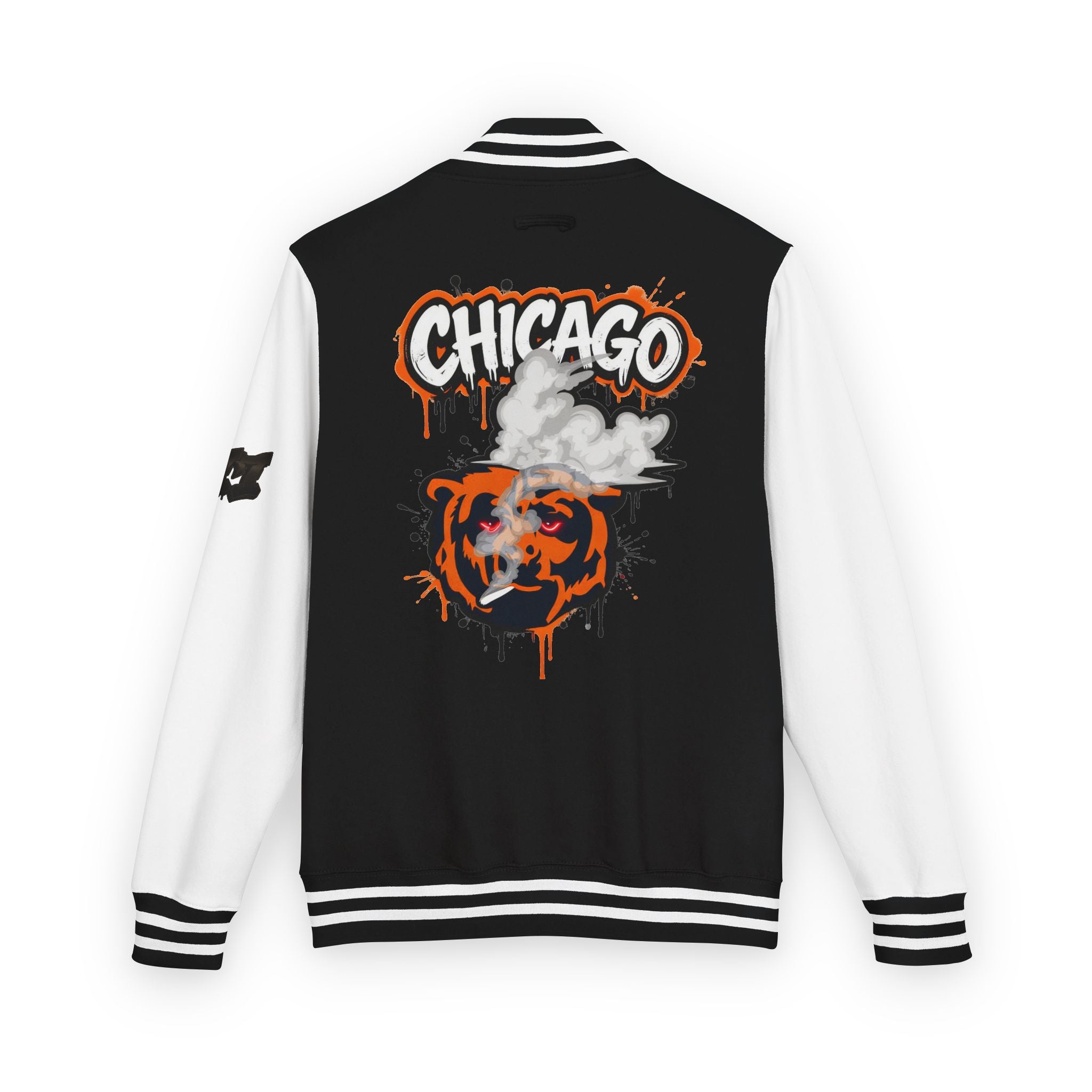 FURDREAMS “ORD” I Graffiti Shield Letterman Jacket