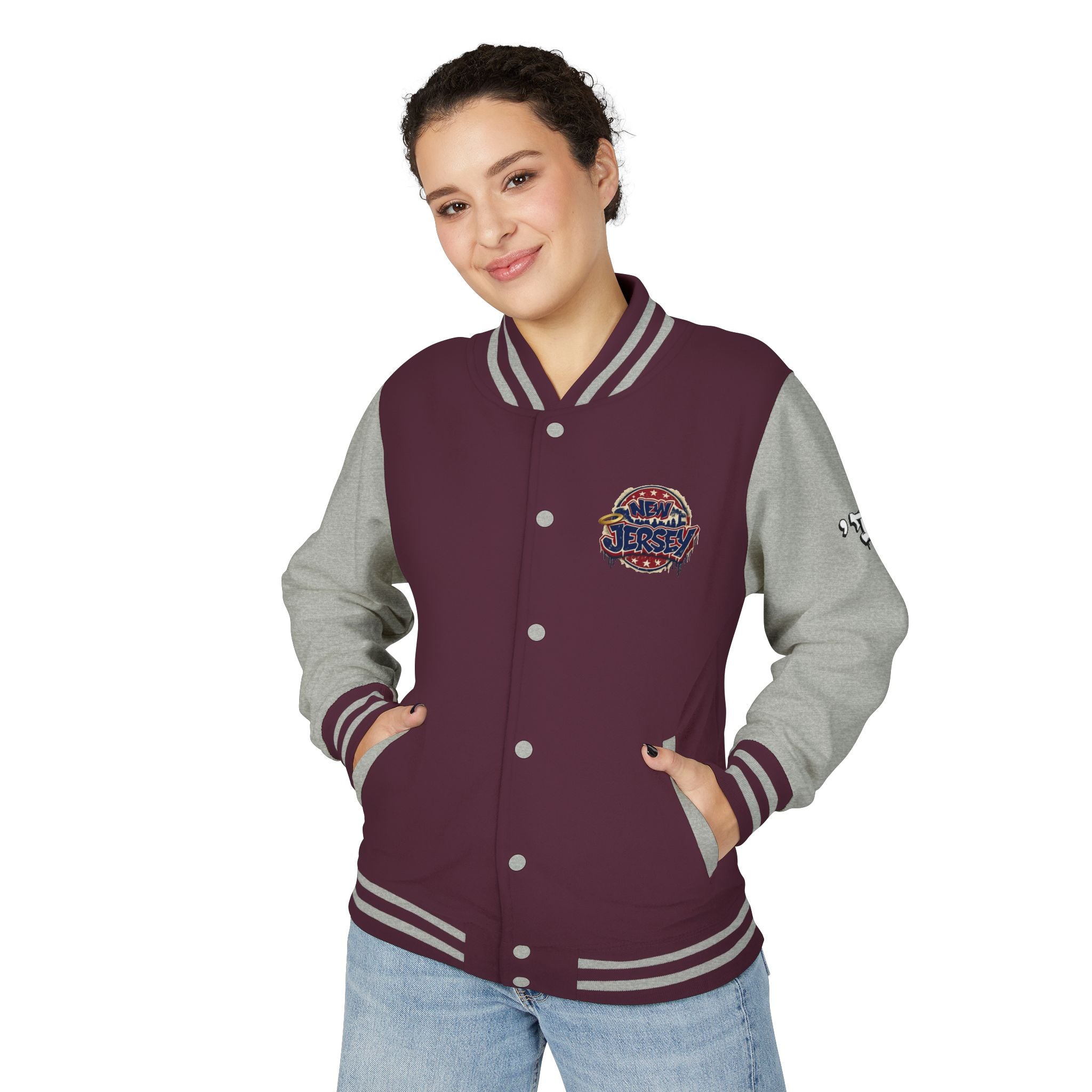 FURDREAMS “EWR” VIII Graffiti Shield Letterman Jacket