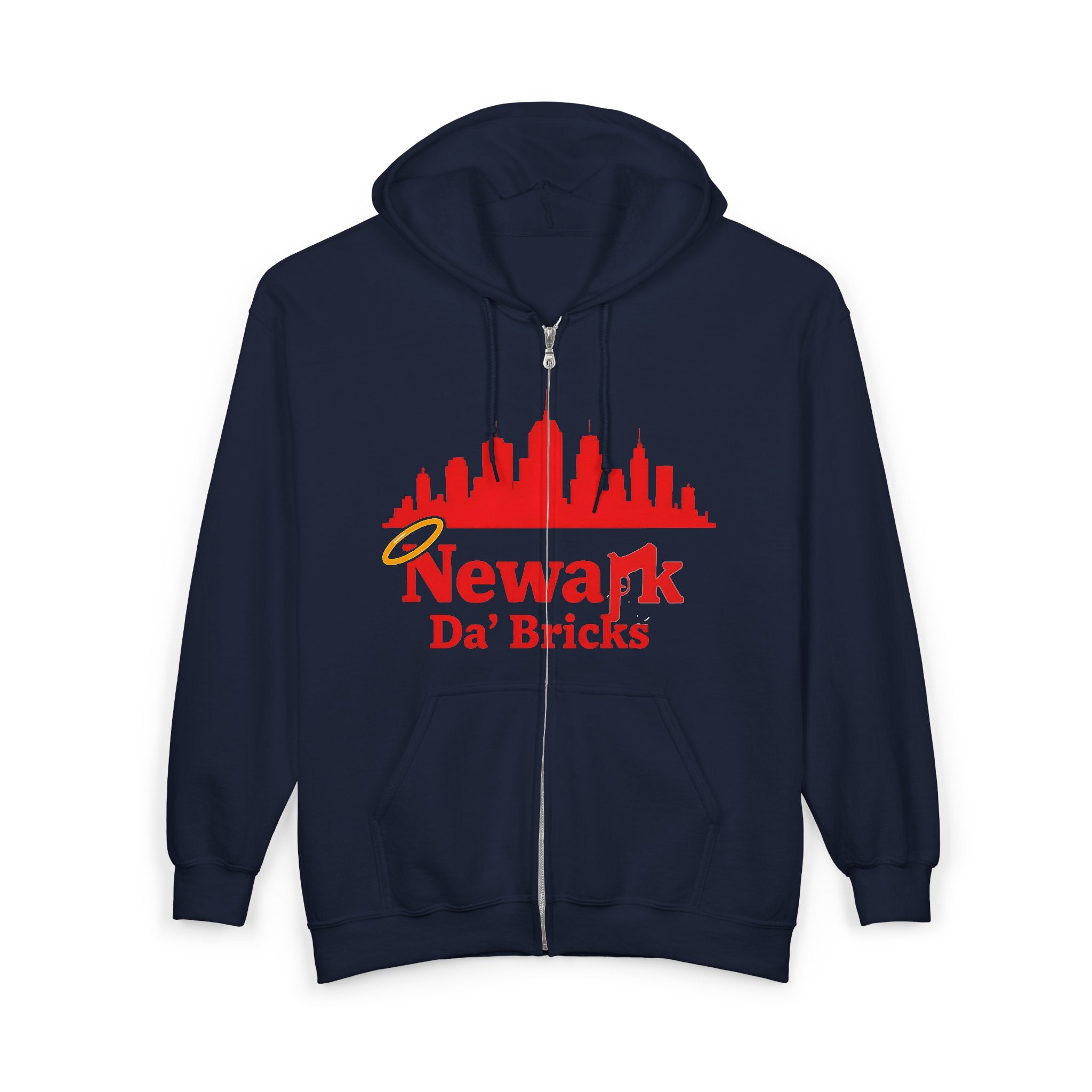 FURDREAMS “EWR” V Unisex Full Zip Hoodie for Warmth and Style