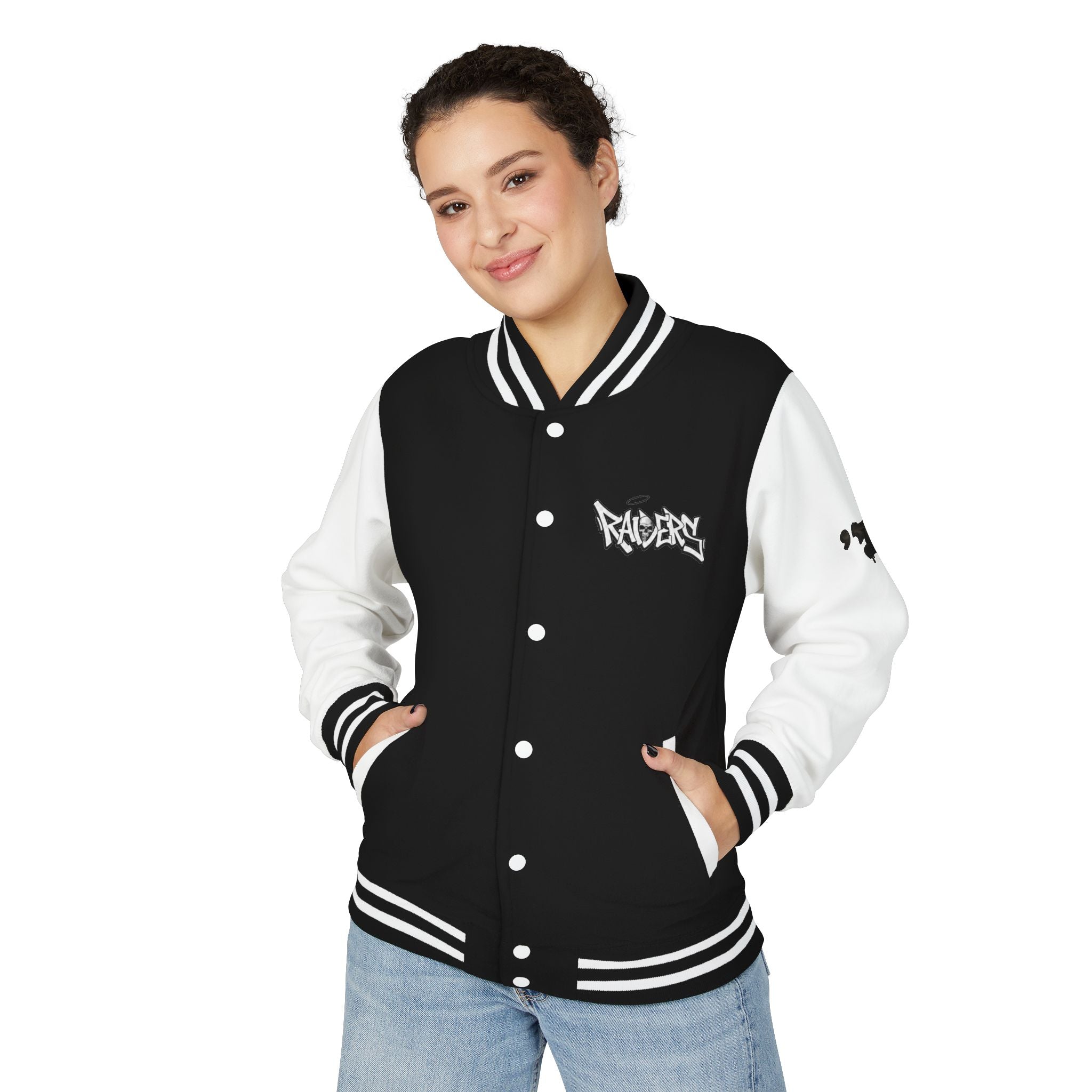 FURDreams "LVS" II Graffiti Shield Letterman Jacket