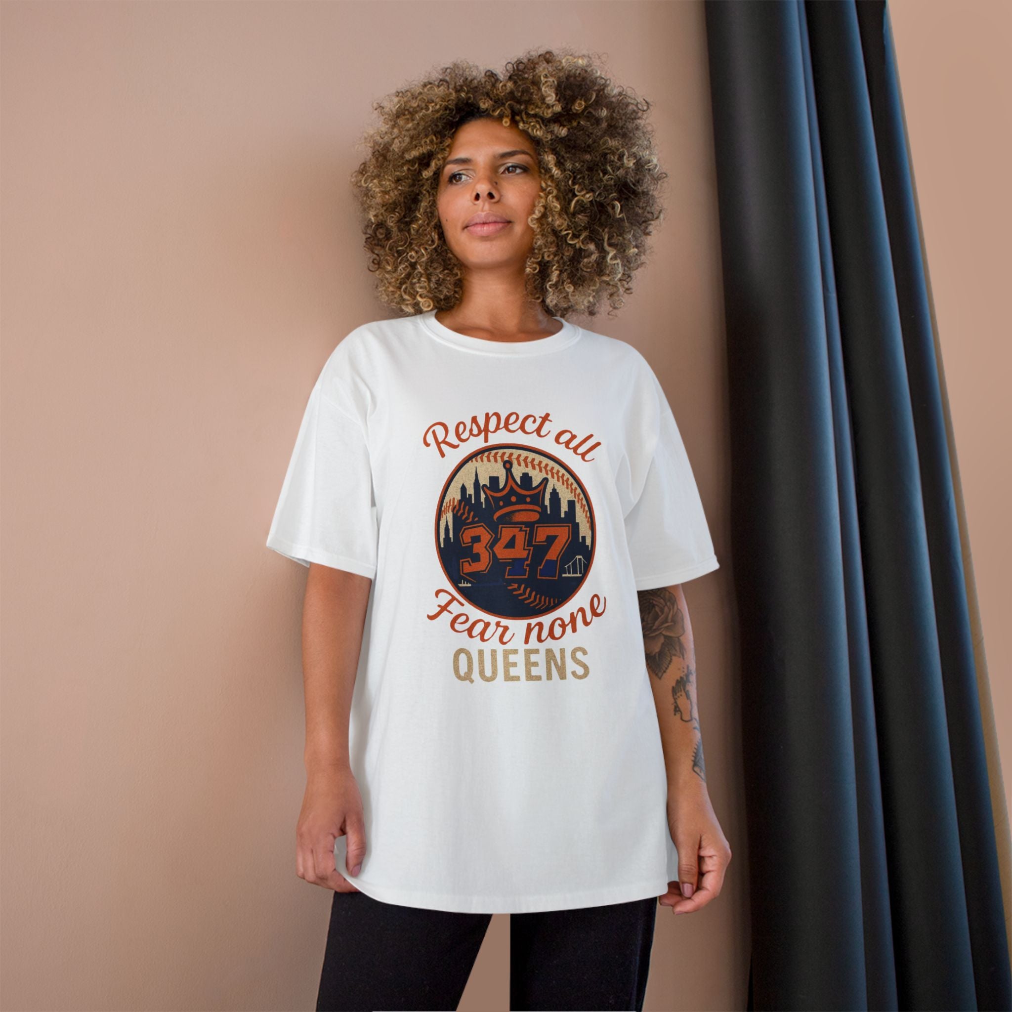 FURDreams “NYC OGTiktok IV” Champion Graffiti T‑Shirt — Street Style 'Play' Graphic Tee