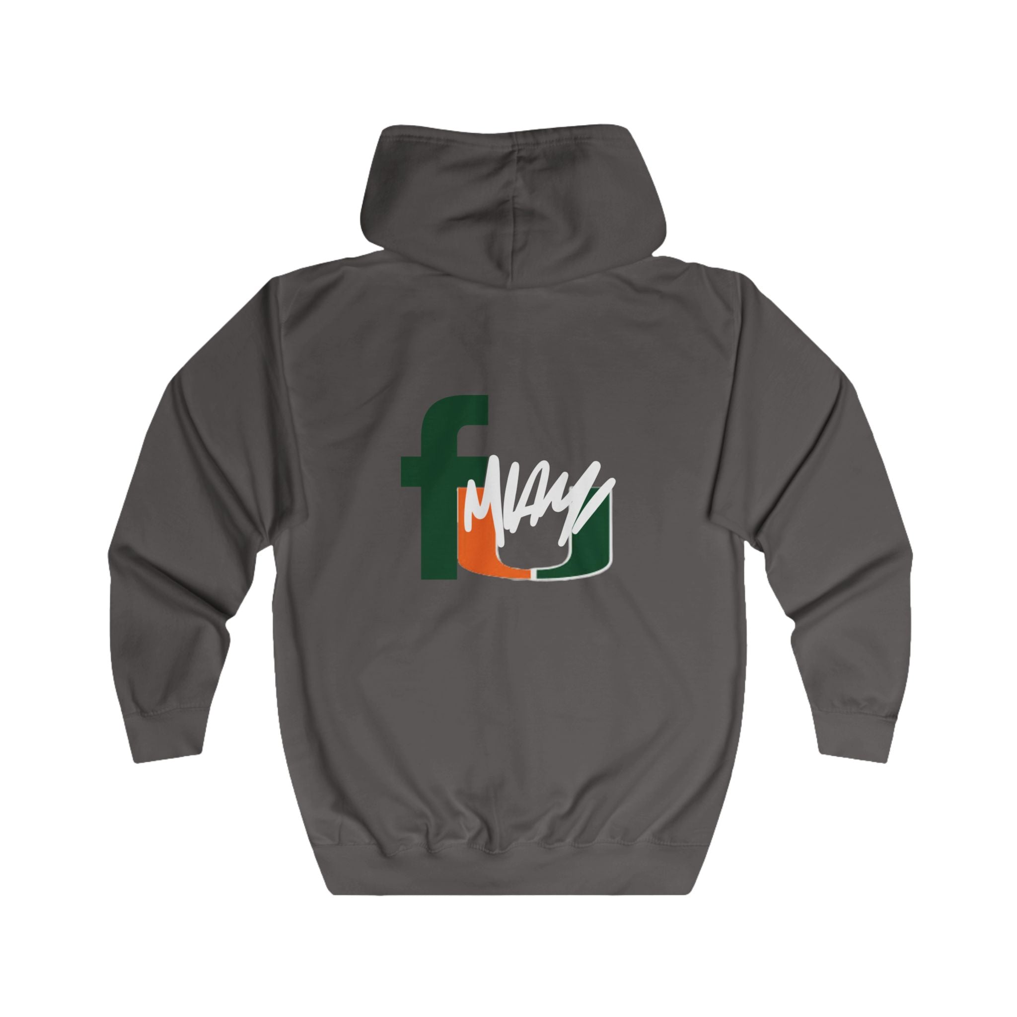 FURDREAMS NCAA “MIA” IX Unisex Full-zip Sweatshirt