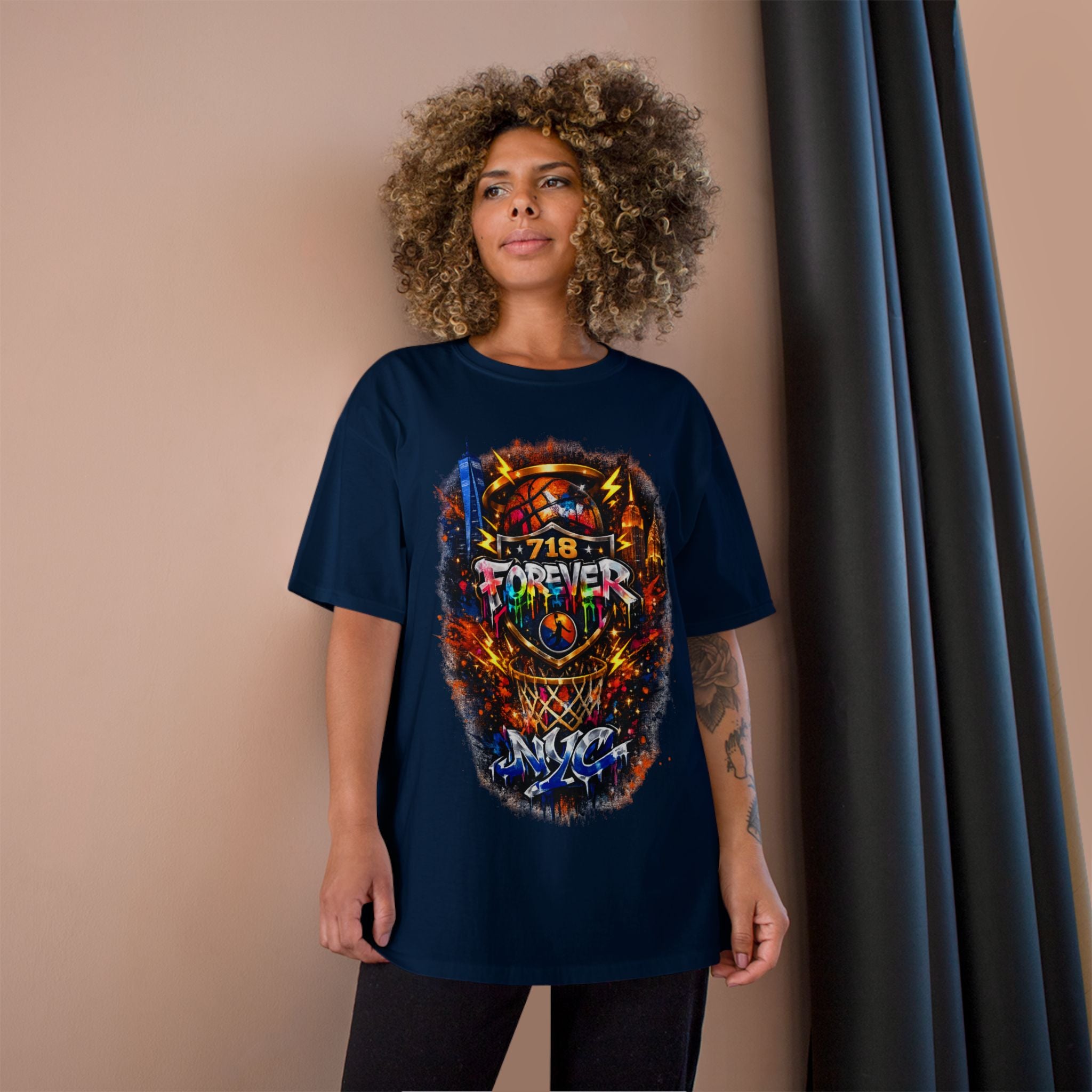 FURDreams “NYC718d” 2026 Championship Graffiti Champion T‑Shirt