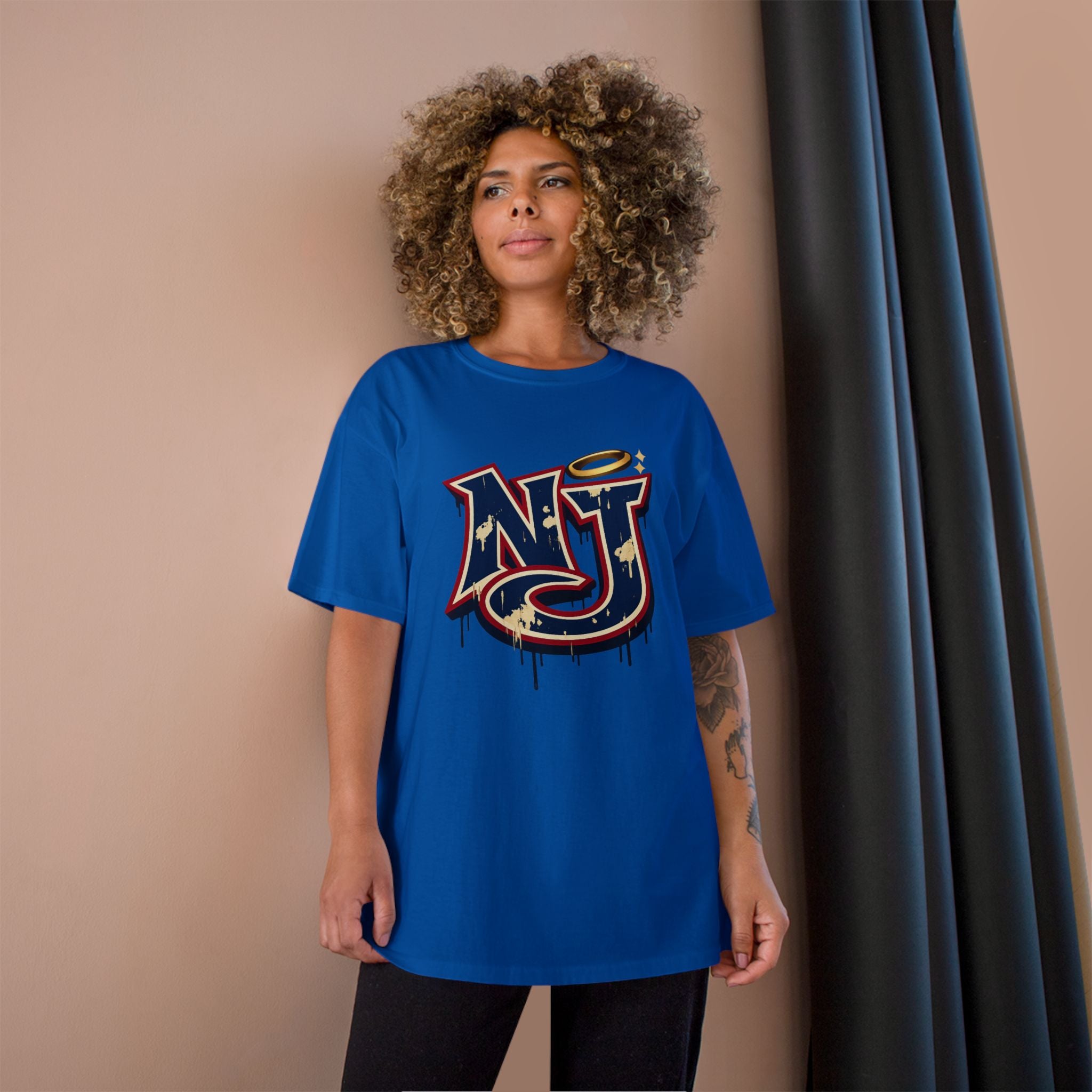FURDreams "EWR" XII — NJ Drip Monogram Tee