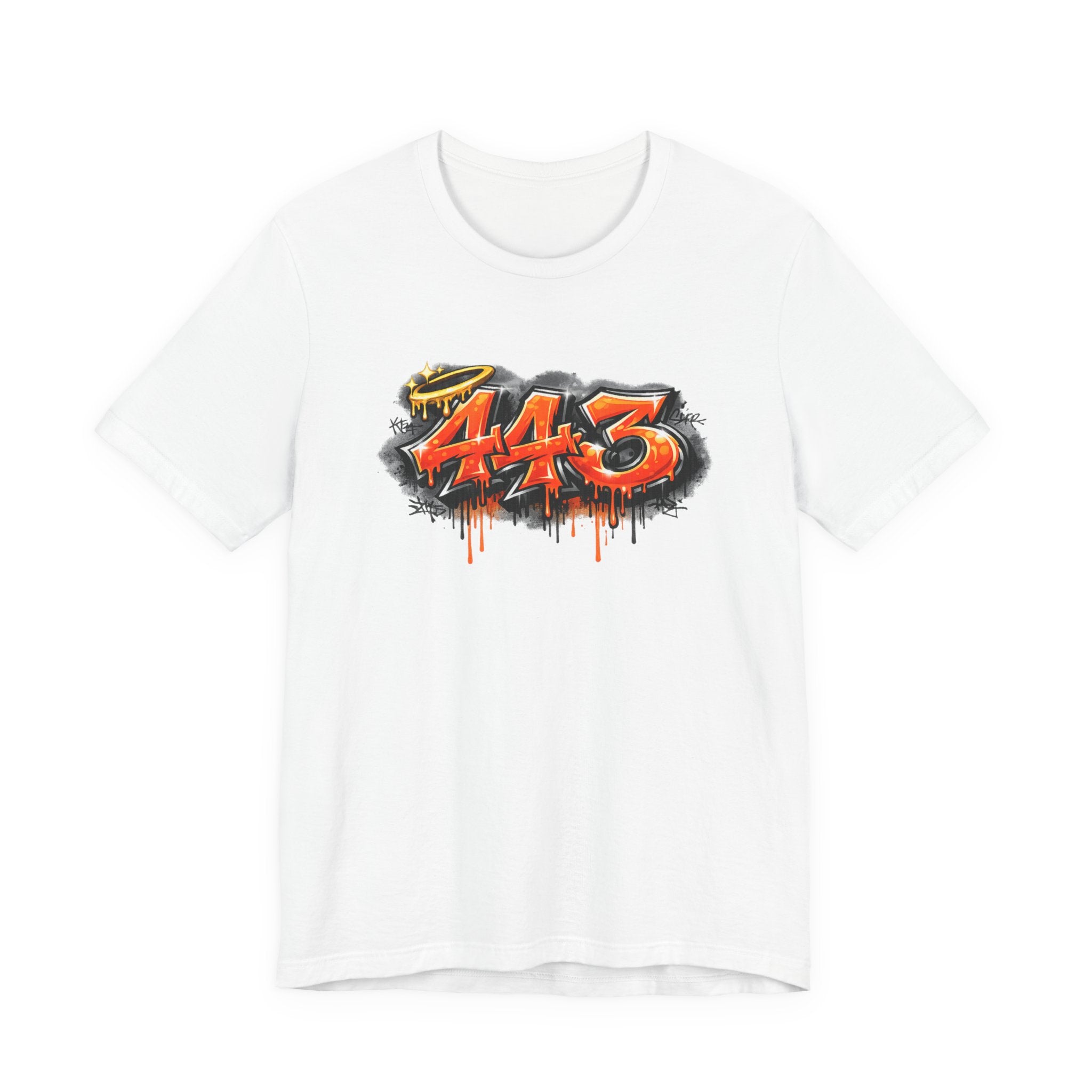 FURDreams “443” Graffiti Tee — Urban Streetwear T‑Shirt