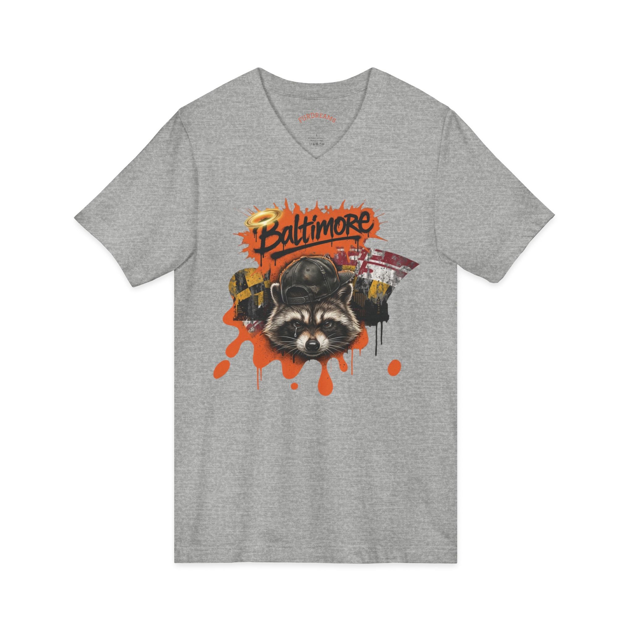 FURDreams "BWI" VI V-Neck Tee Shirt