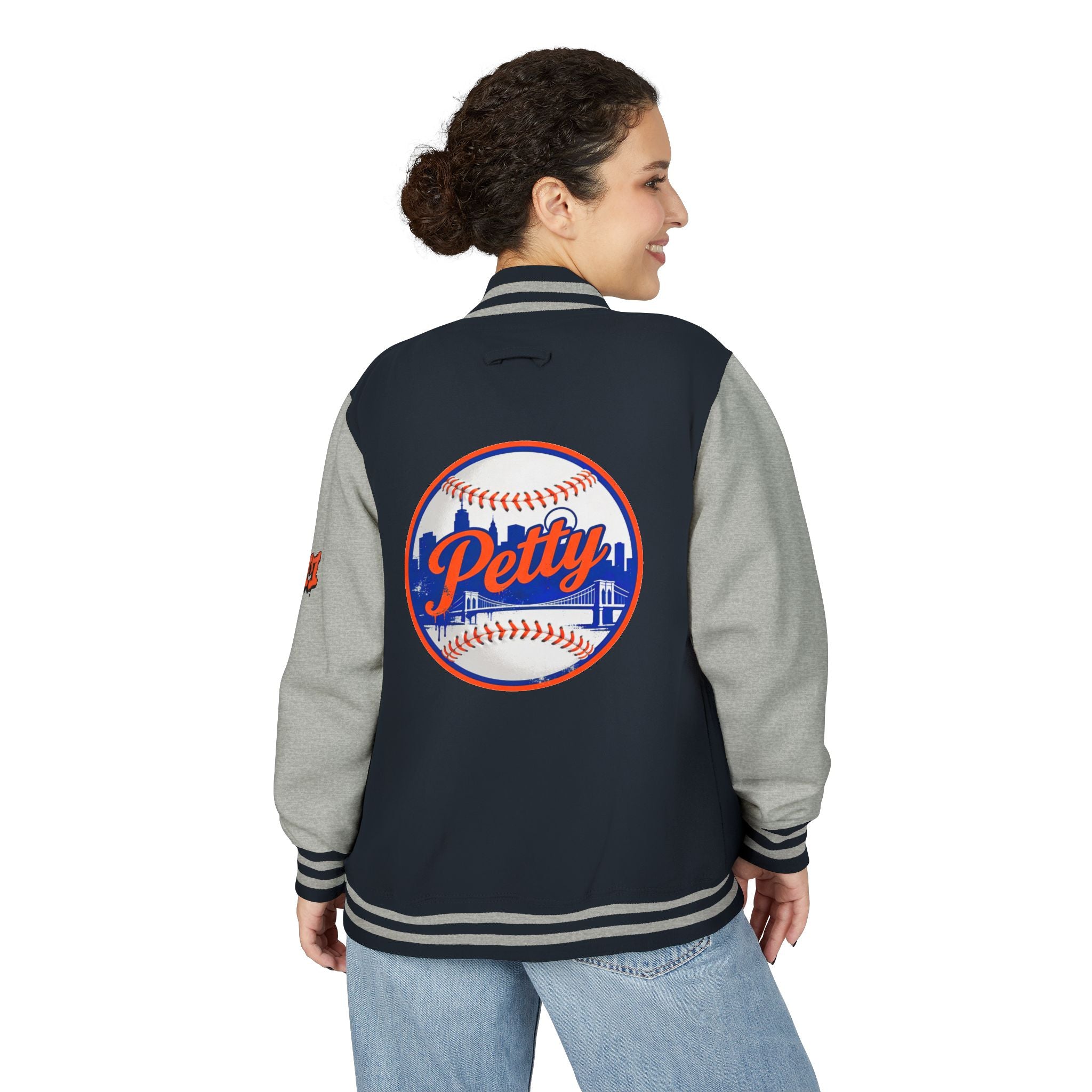FURDREAMS "NYC" VII Graffiti Shield Letterman Jacket