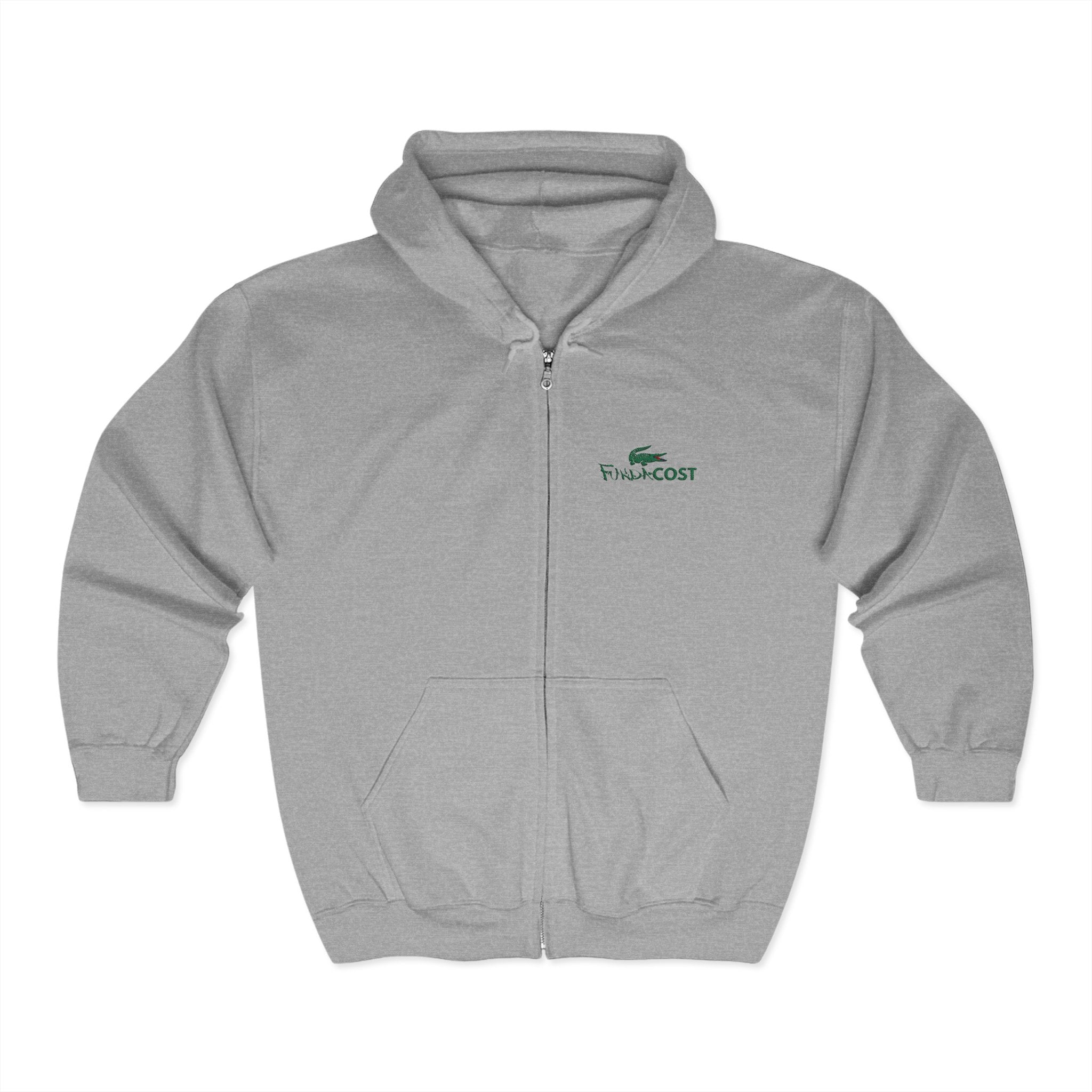 FURDREAMS Original “FUKDACOST” Unisex Heavy Blend™ Full Zip Hooded Sweatshirt