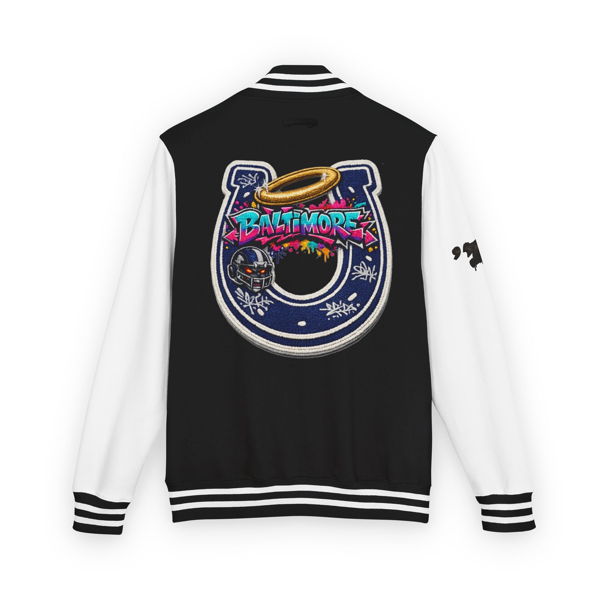 FURDreams “Baltimore” Collegiate Chest Letterman Jacket — Varsity Streetwear