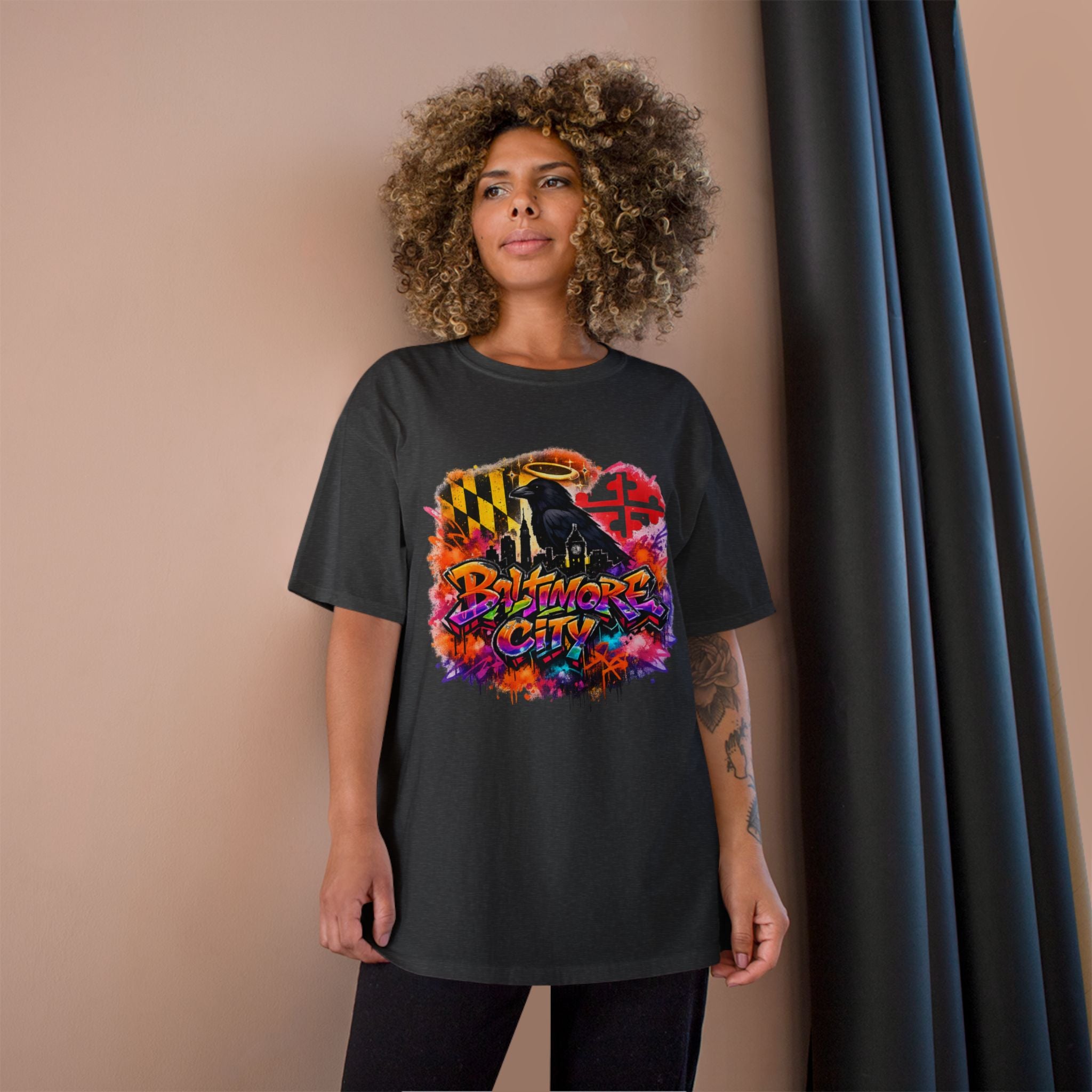 Copy of FURDreams “BWI” BobbyB 2.0 Jersey Graffiti Champion T‑Shirt