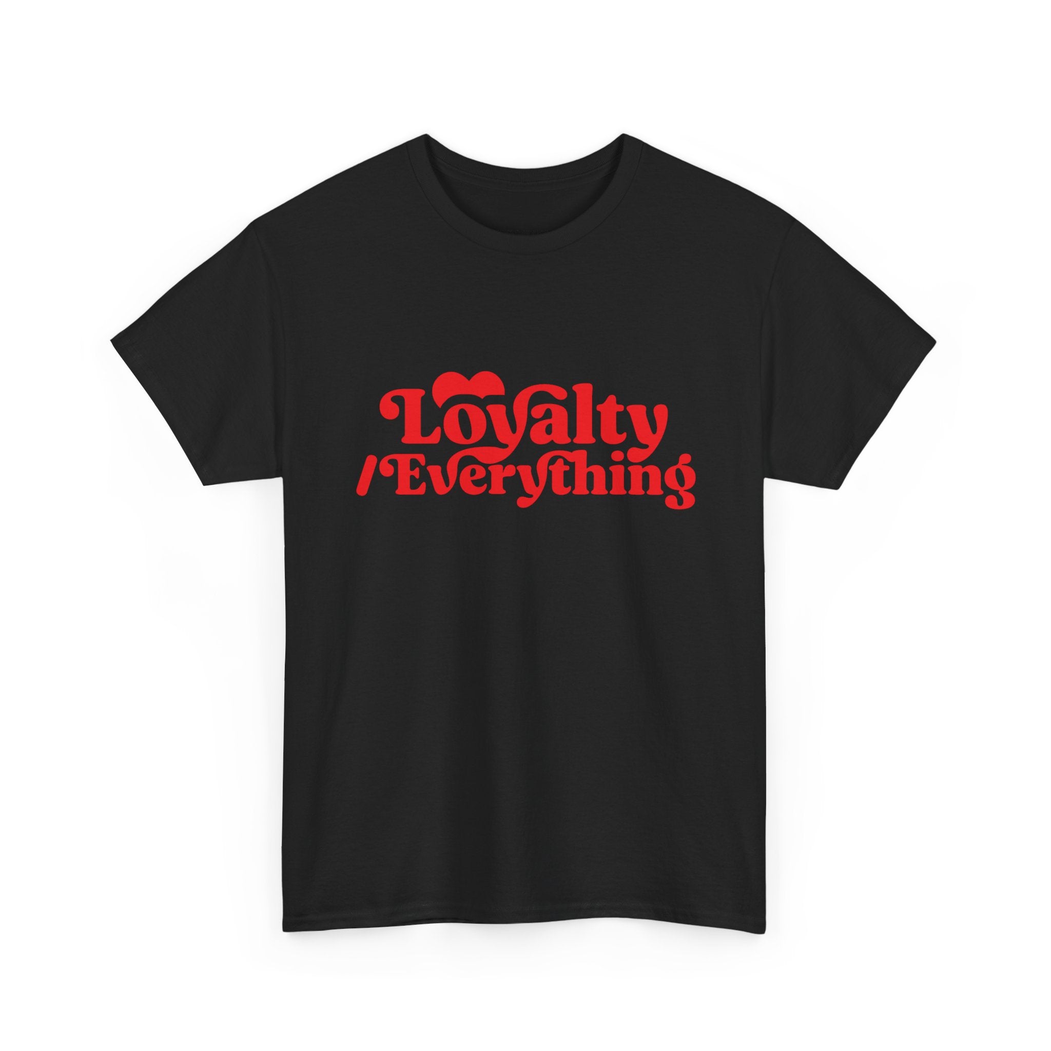 FURDREAMS Team Originals “loyaltyovereverything” V Unisex Heavy Cotton Tee
