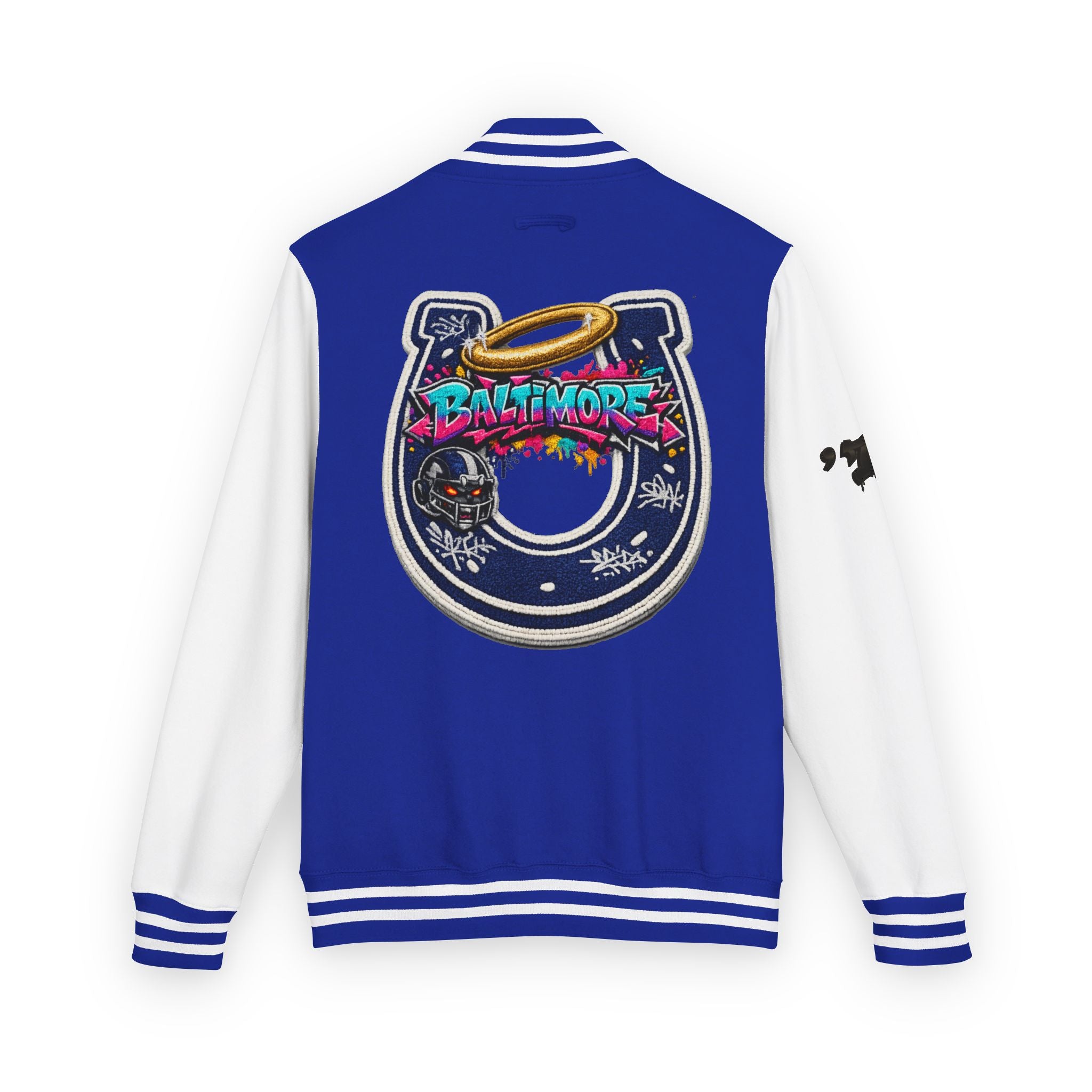 FURDreams “Baltimore” Collegiate Chest Letterman Jacket — Varsity Streetwear