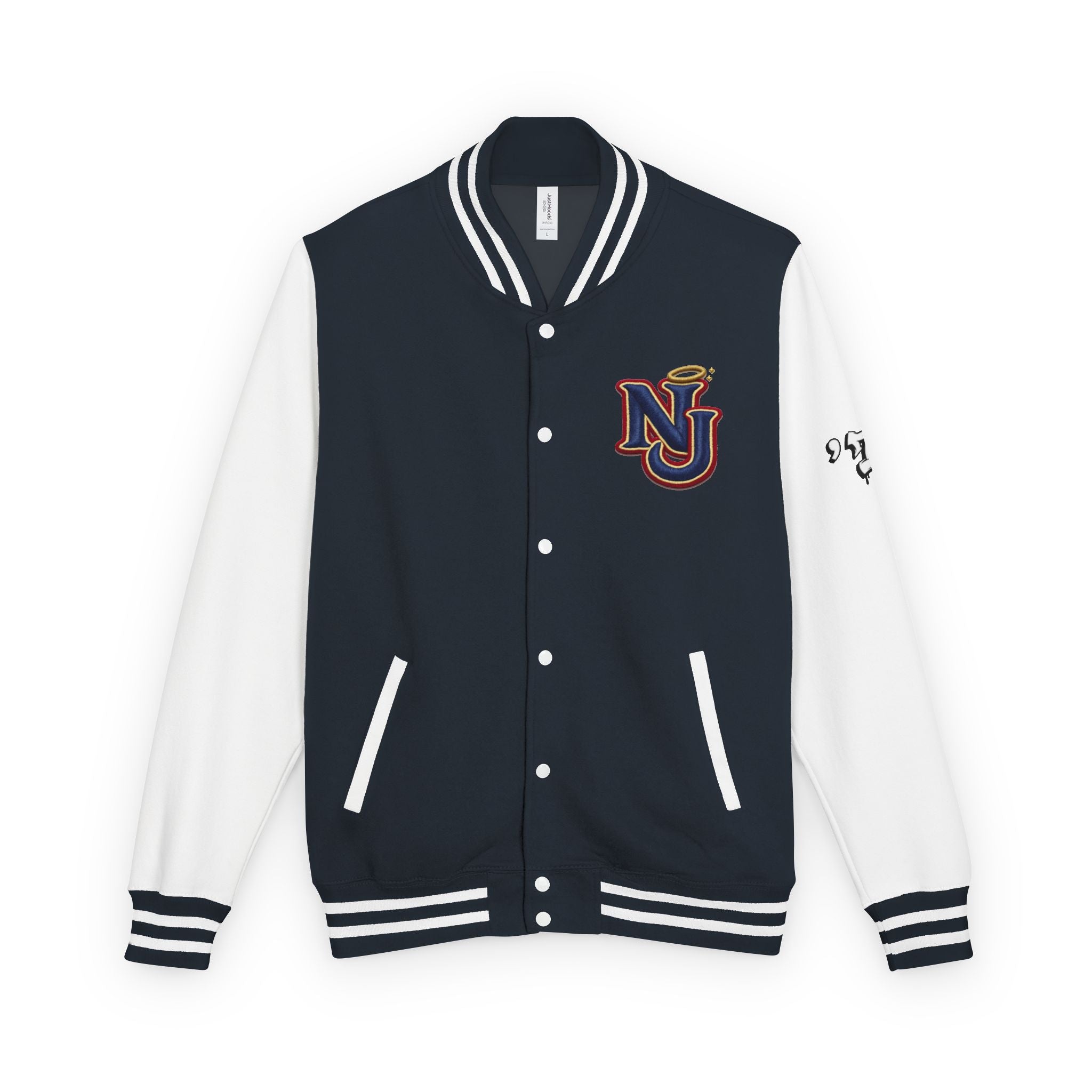 FURDreams "EWR" XII — NJ Monogram Shield Letterman Jacket