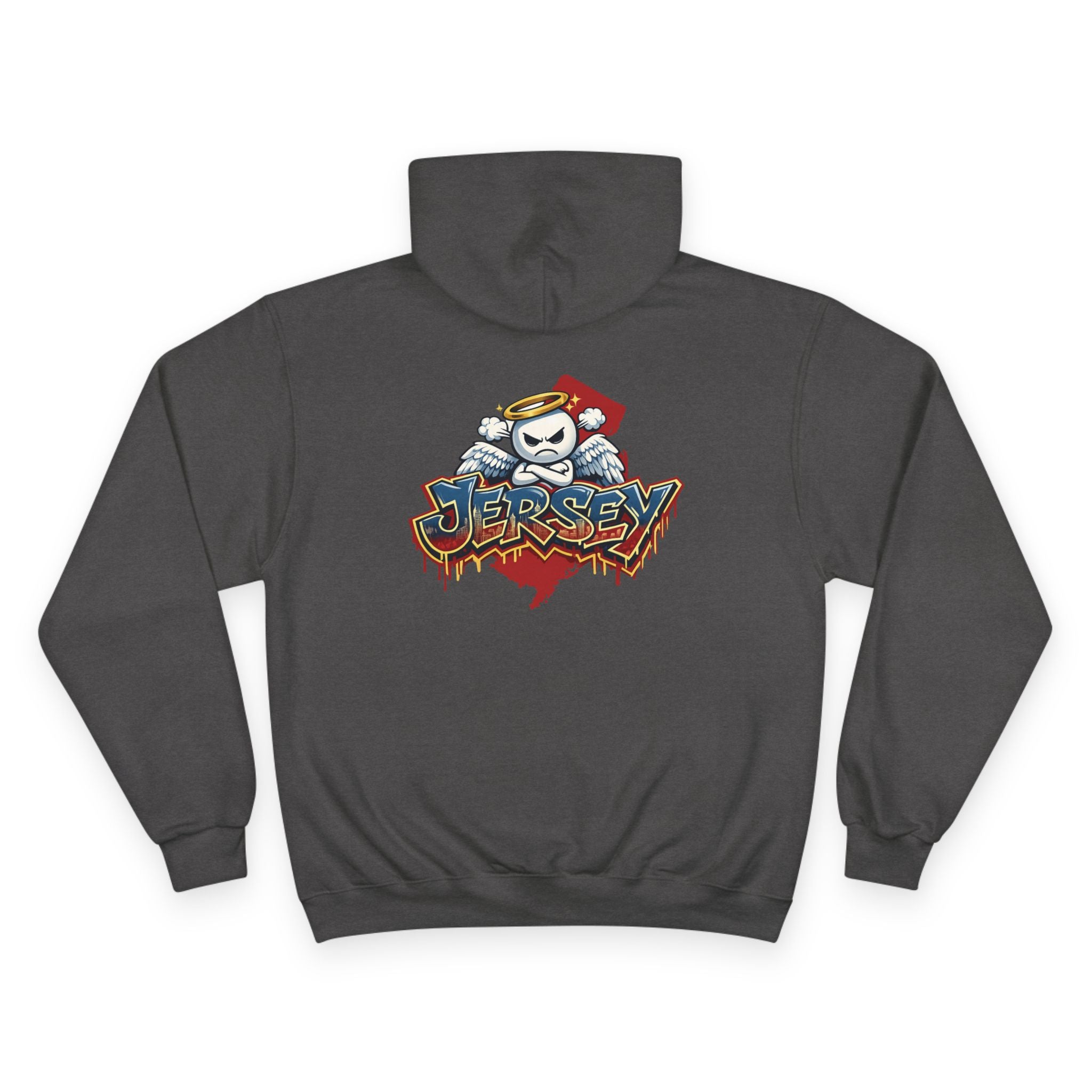 FURDreams "EWR" XII — NJ Embroidered Monogram Champion Pullover