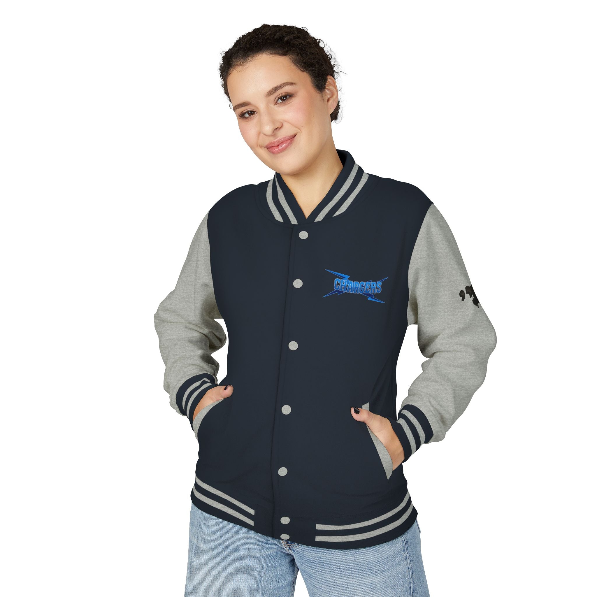 FURDreams "LAX" I Graffiti Shield Letterman Jacket