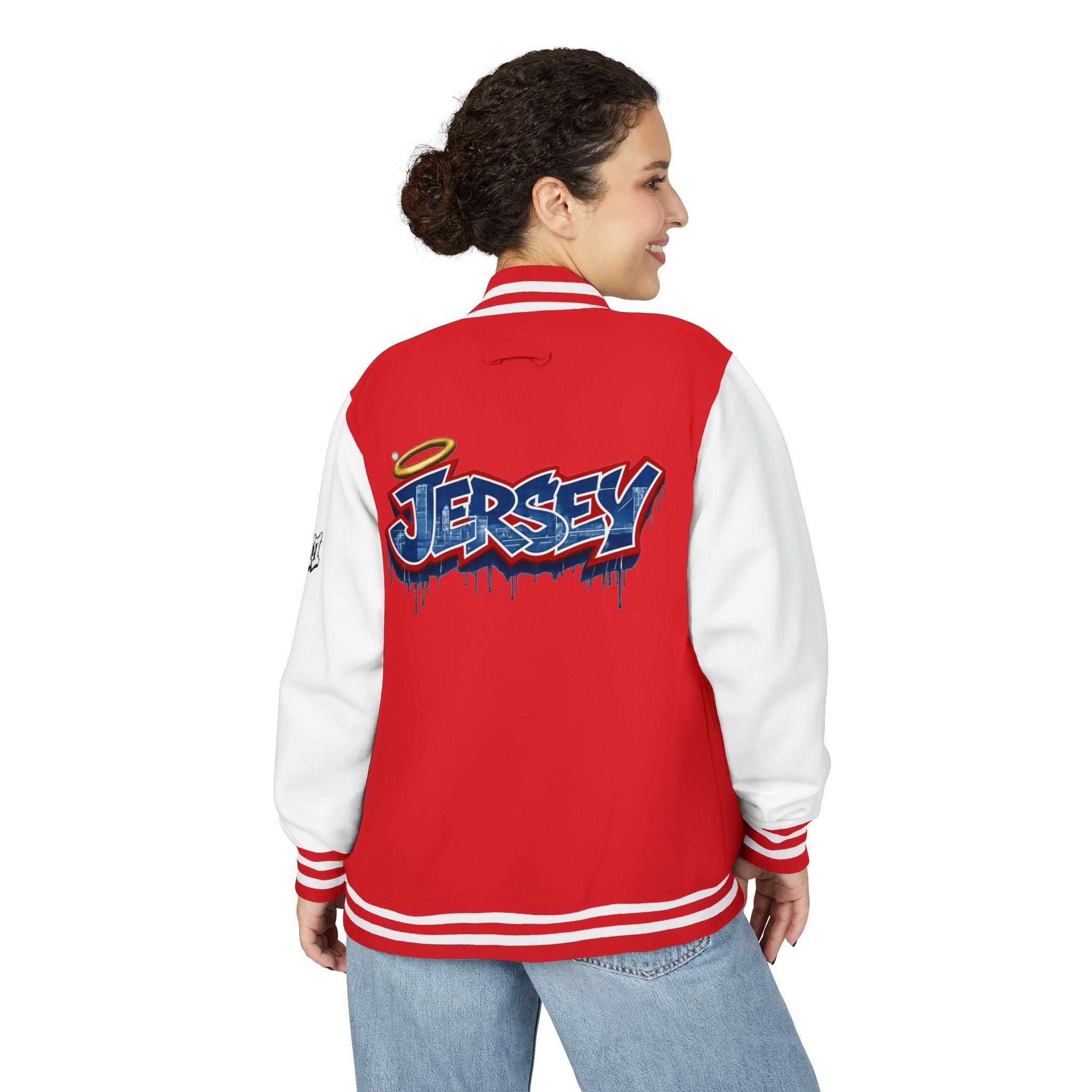 FURDREAMS “EWR” IX Graffiti Shield Letterman Jacket