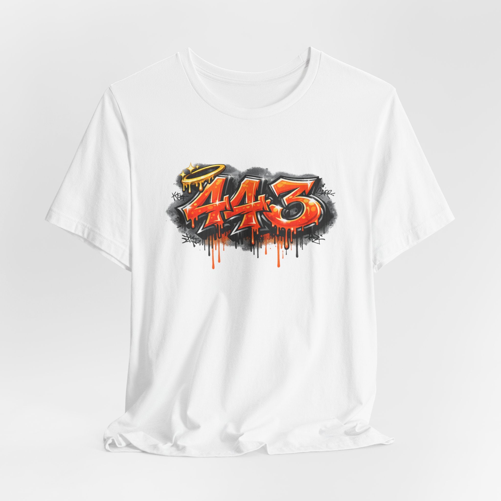 FURDreams “443” Graffiti Tee — Urban Streetwear T‑Shirt