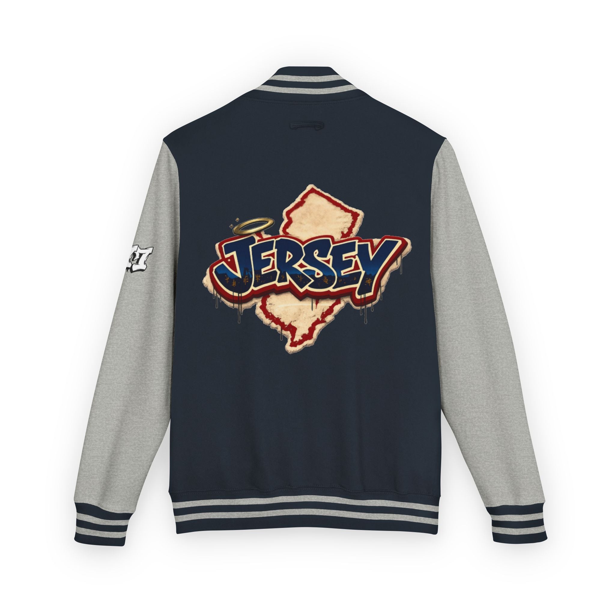 FURDREAMS “EWR” VIII Graffiti Shield Letterman Jacket