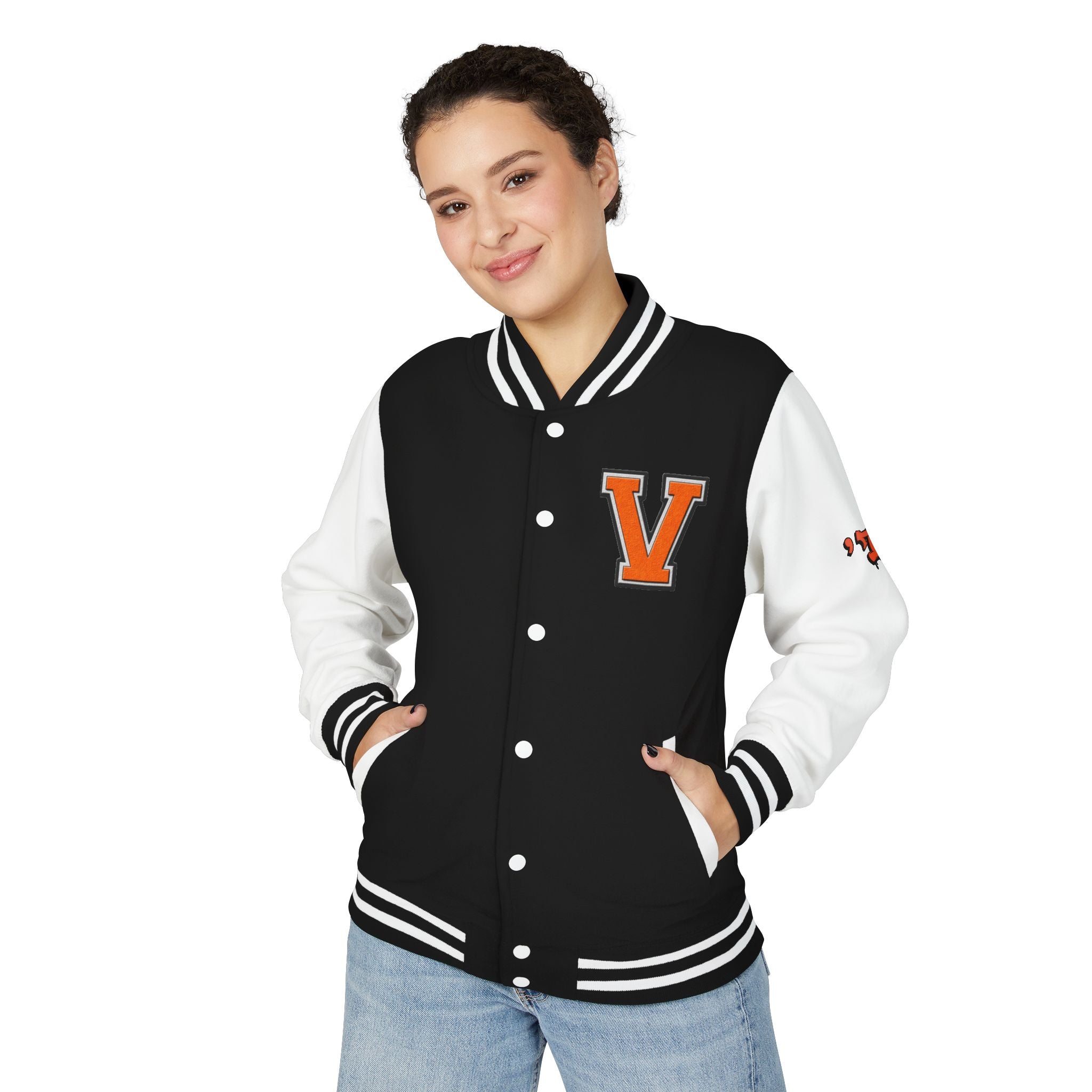 FURDREAMS "RIC" I Graffiti Shield Letterman Jacket