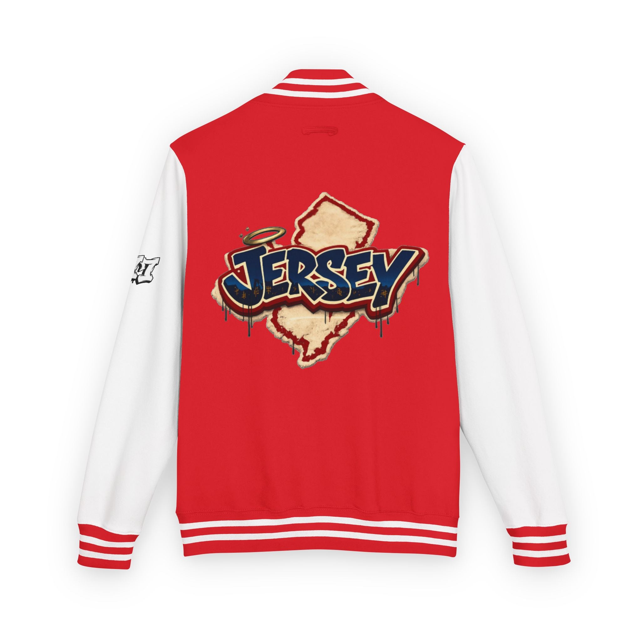 FURDREAMS “EWR” VIII Graffiti Shield Letterman Jacket