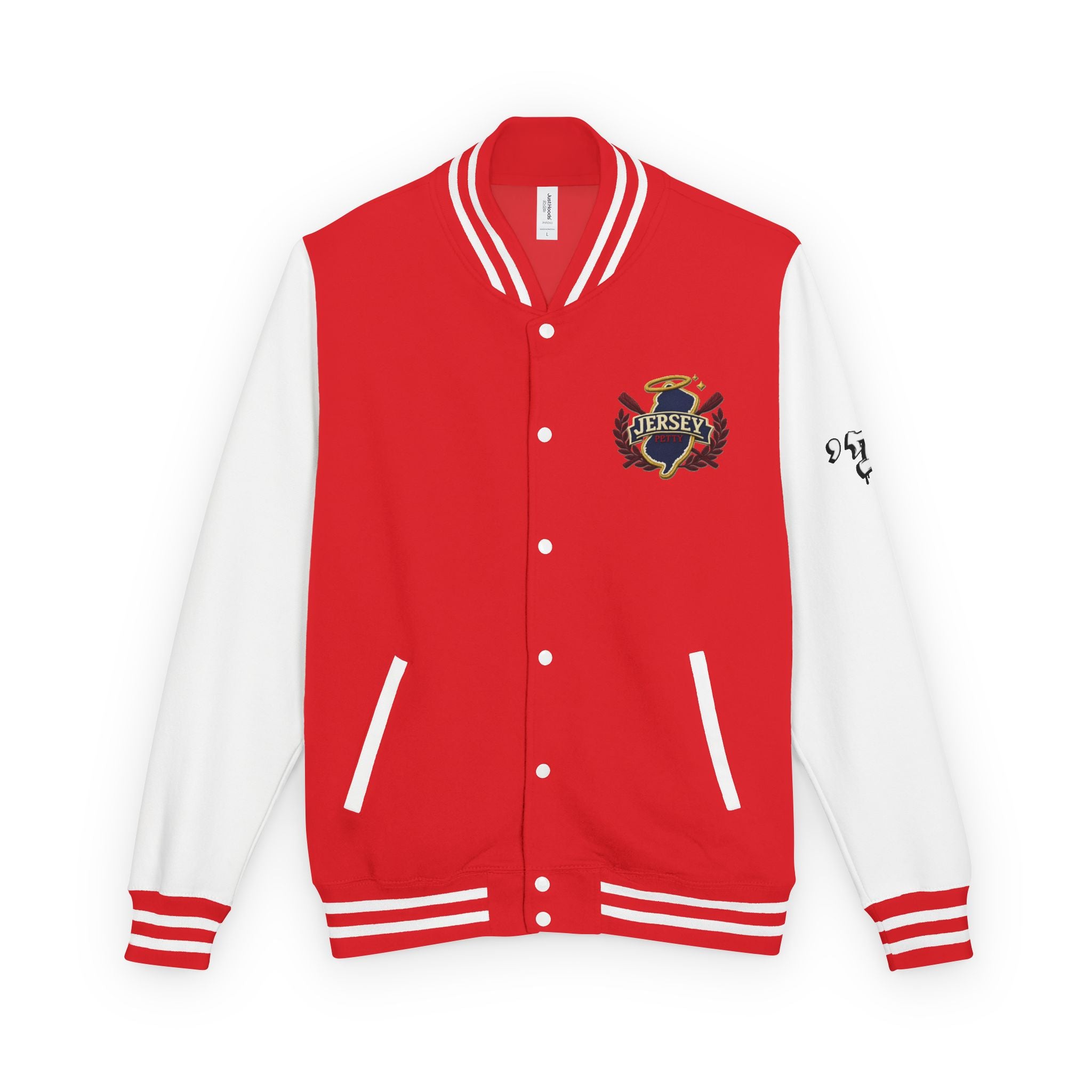 FURDreams "EWR" XII — Jersey Devils Shield Letterman Jacket