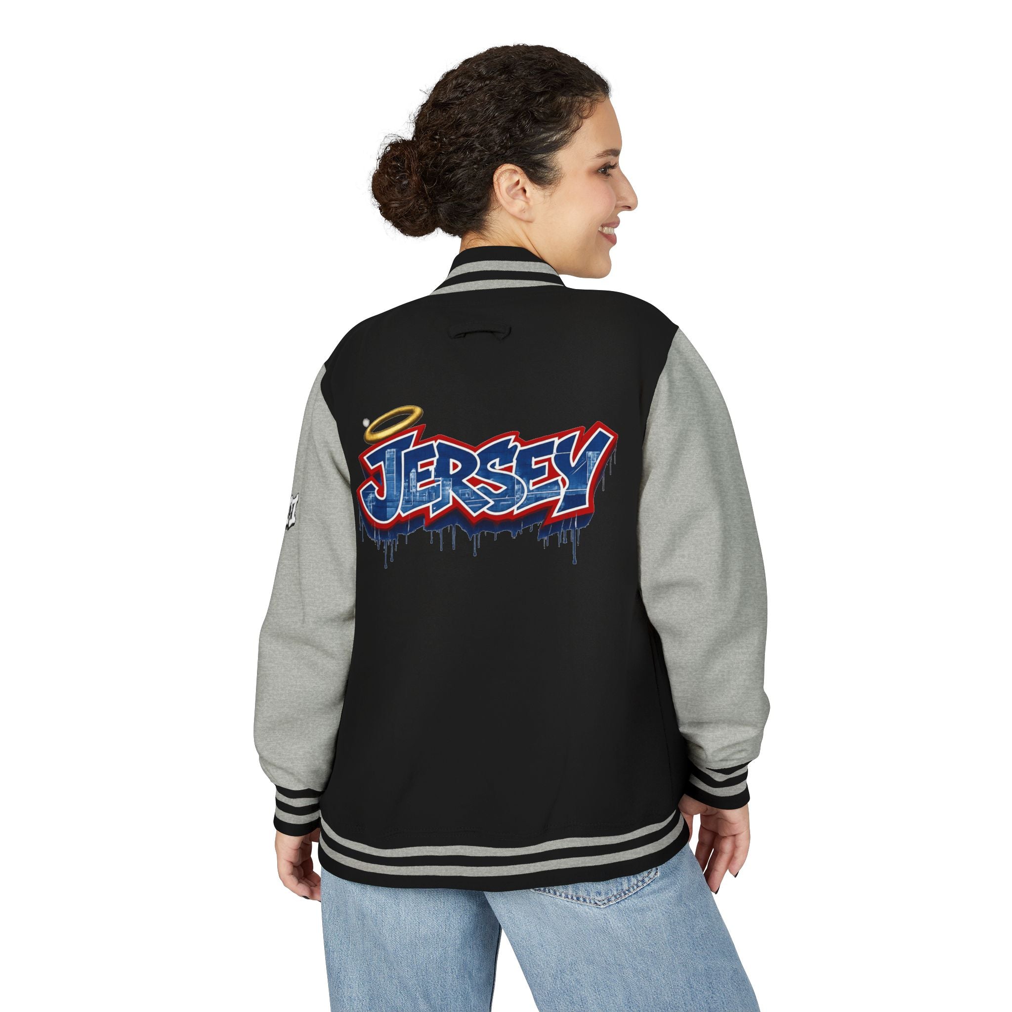 FURDREAMS “EWR” IX Graffiti Shield Letterman Jacket