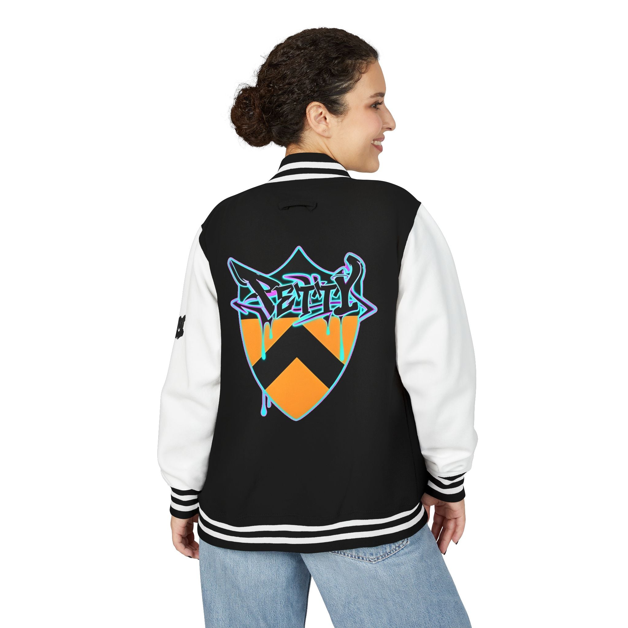 FURDREAMS "EWR" IV Graffiti Shield Letterman Jacket