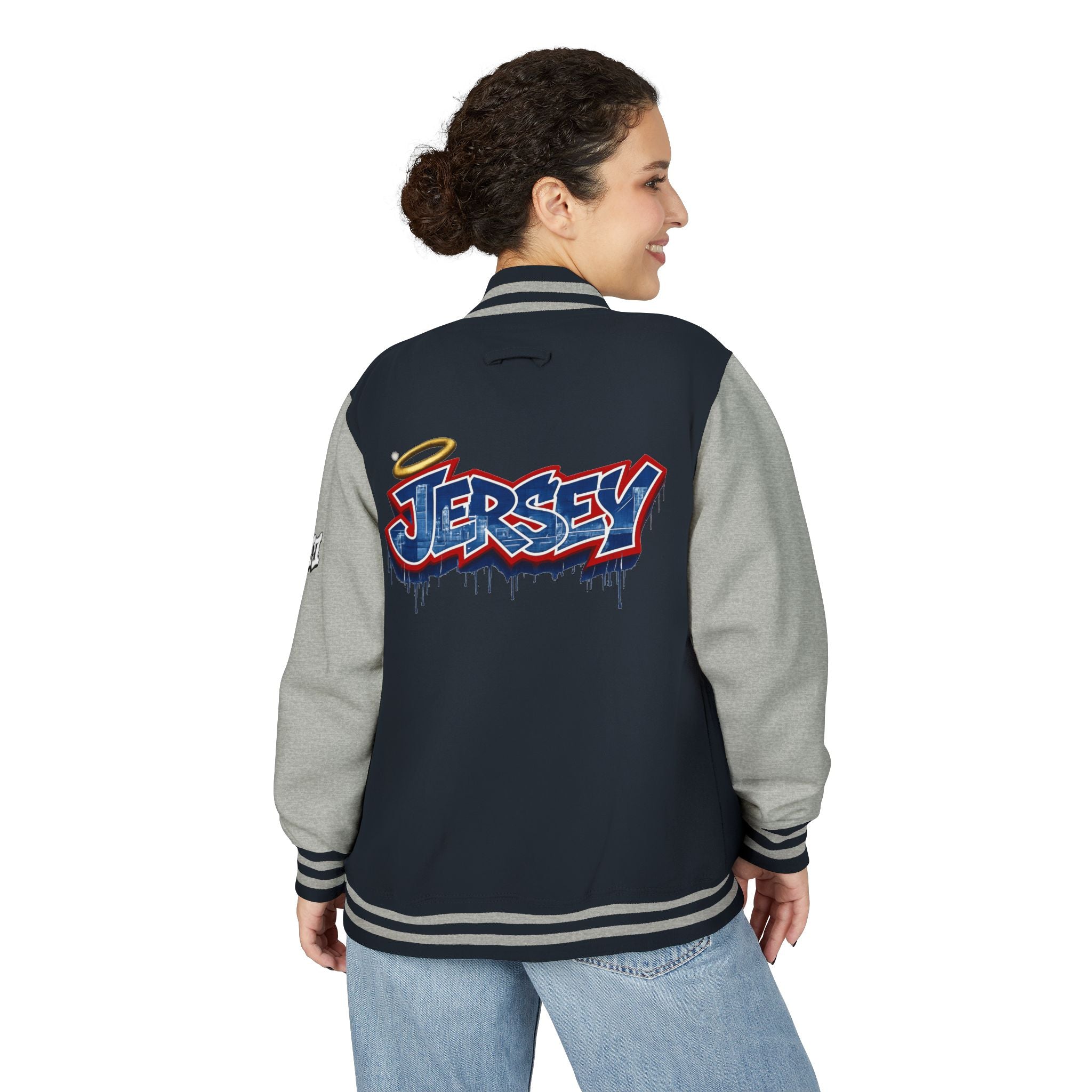 FURDREAMS “EWR” IX Graffiti Shield Letterman Jacket