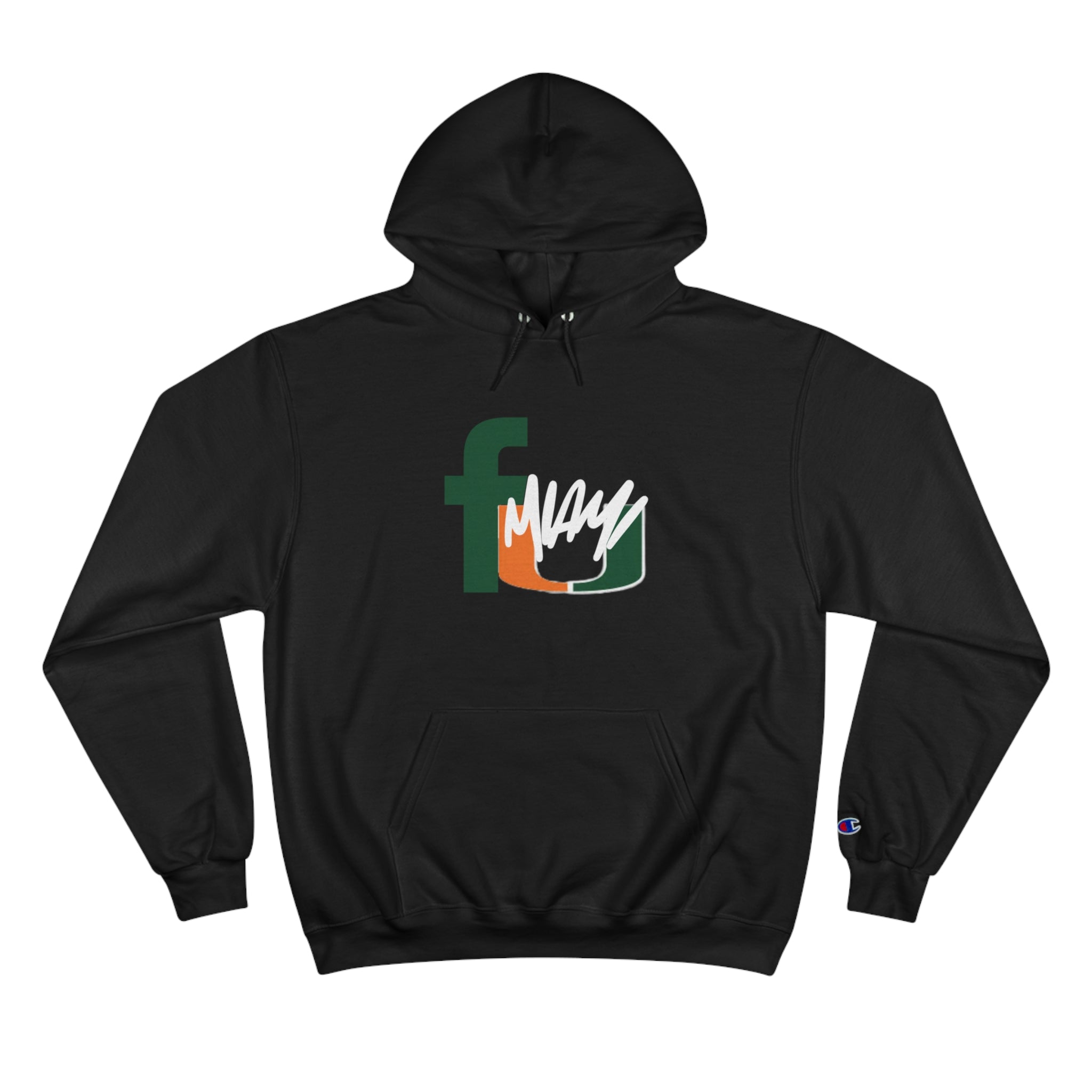 FURDREAMS NCAA “MIA” VI Champion Hoodie Sweatshirt