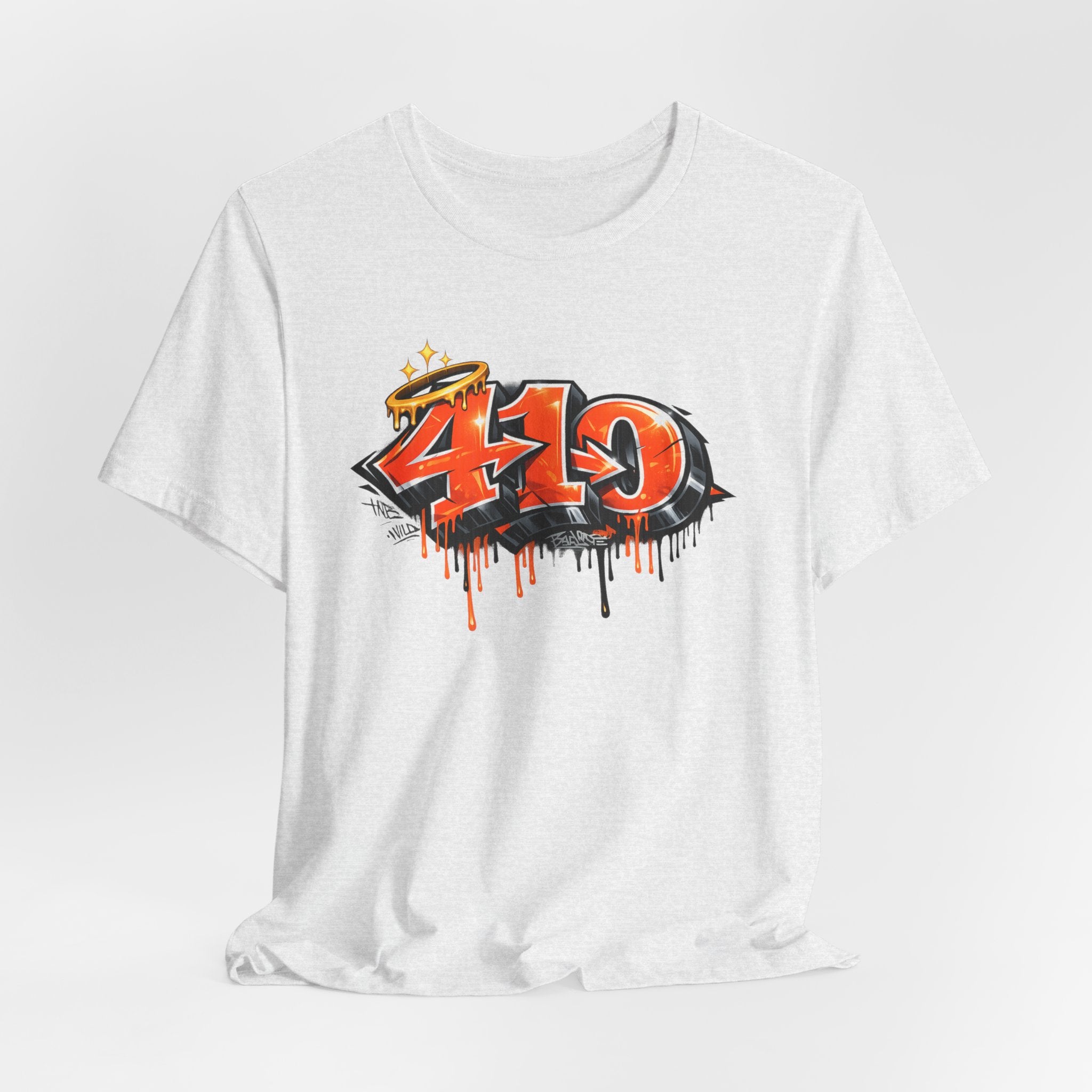 FURDreams “410” Graffiti Street Art Tee — Urban Drip Graphic T-Shirt