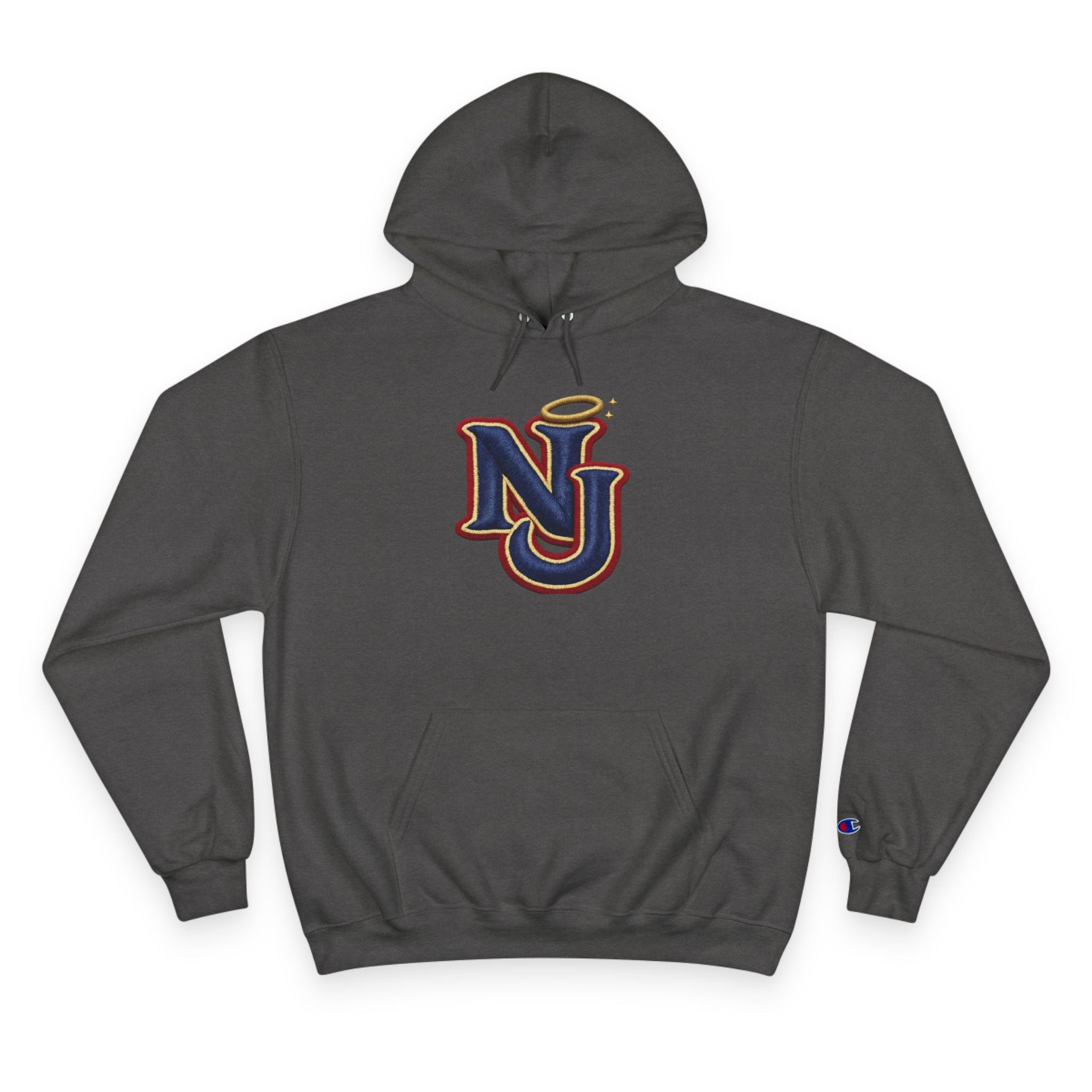FURDreams "EWR" XII — NJ Embroidered Monogram Champion Pullover