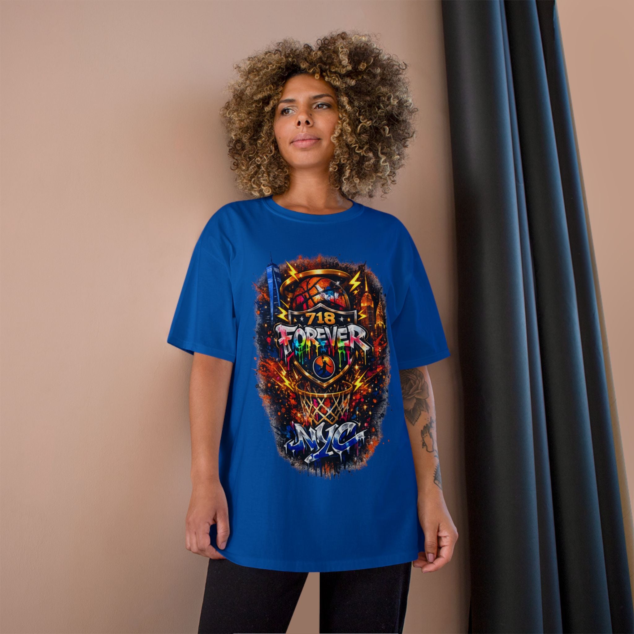 FURDreams “NYC718d” 2026 Championship Graffiti Champion T‑Shirt