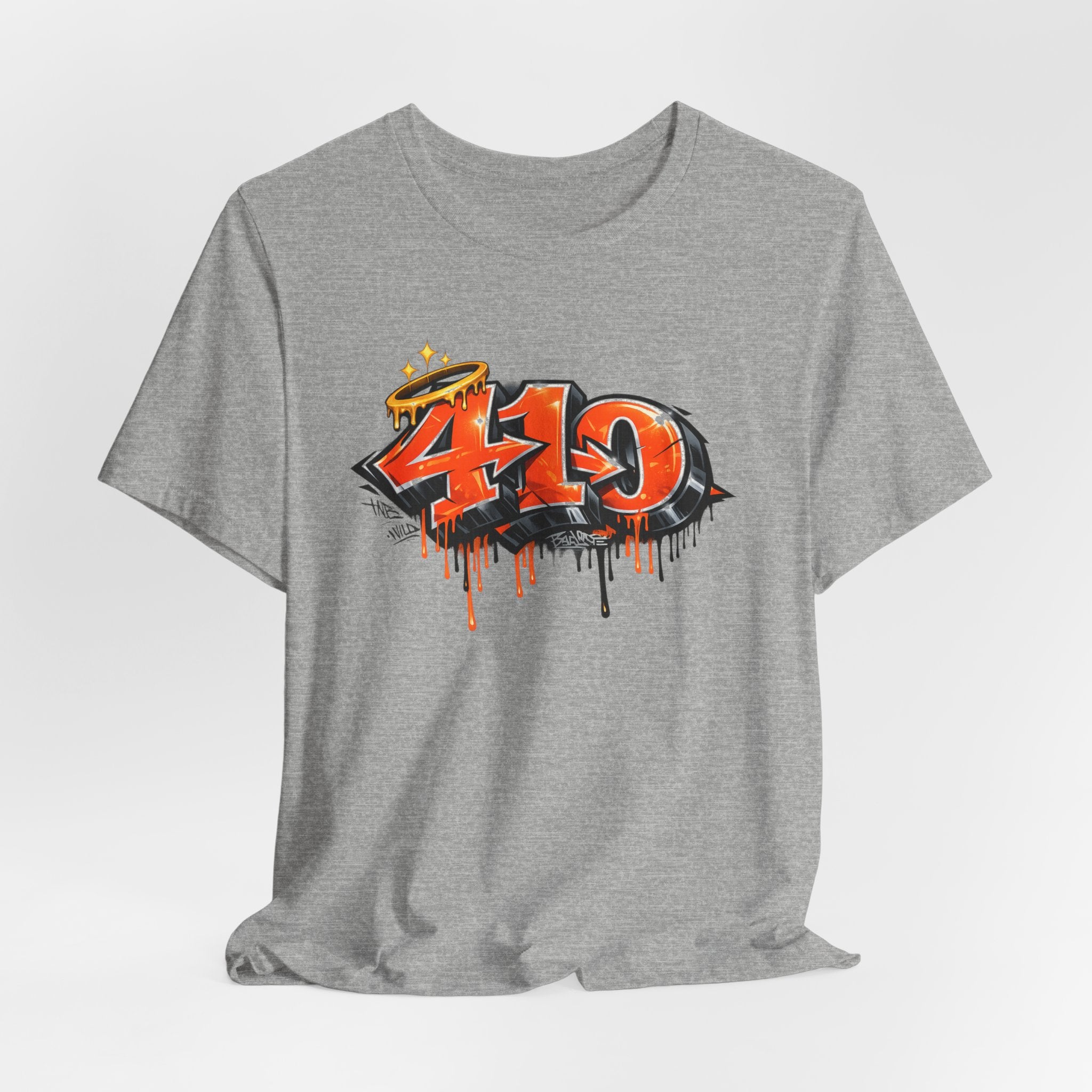 FURDreams “410” Graffiti Street Art Tee — Urban Drip Graphic T-Shirt