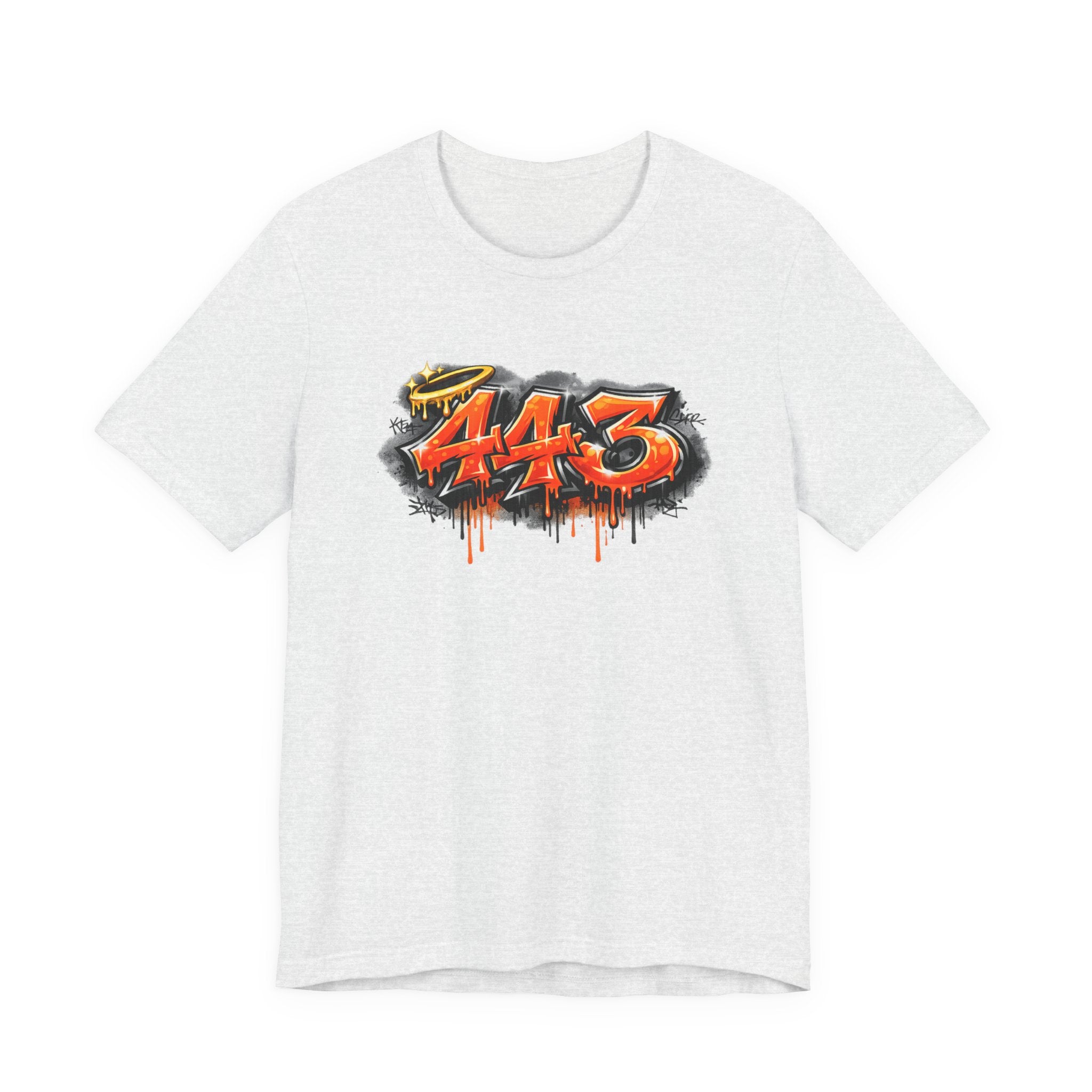 FURDreams “443” Graffiti Tee — Urban Streetwear T‑Shirt